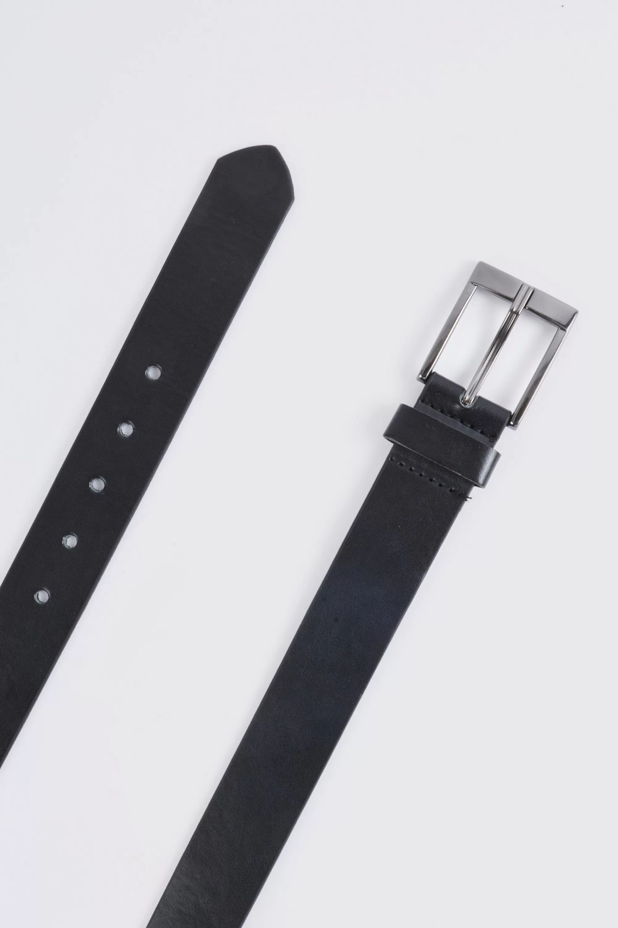 boohooMAN Faux Leather Smart Belt | UK
