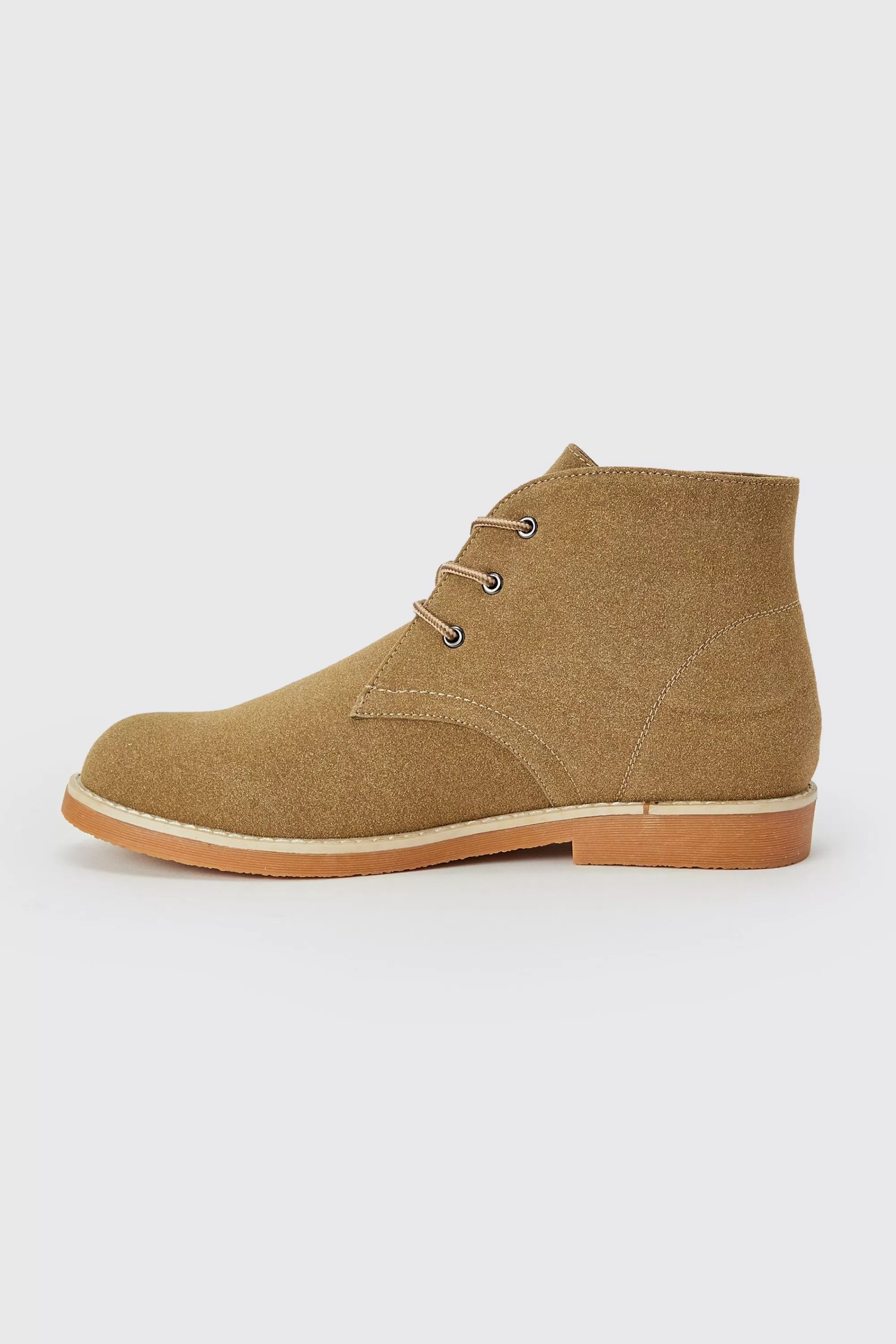 boohooMAN Faux Suede Chukka Boot | UK