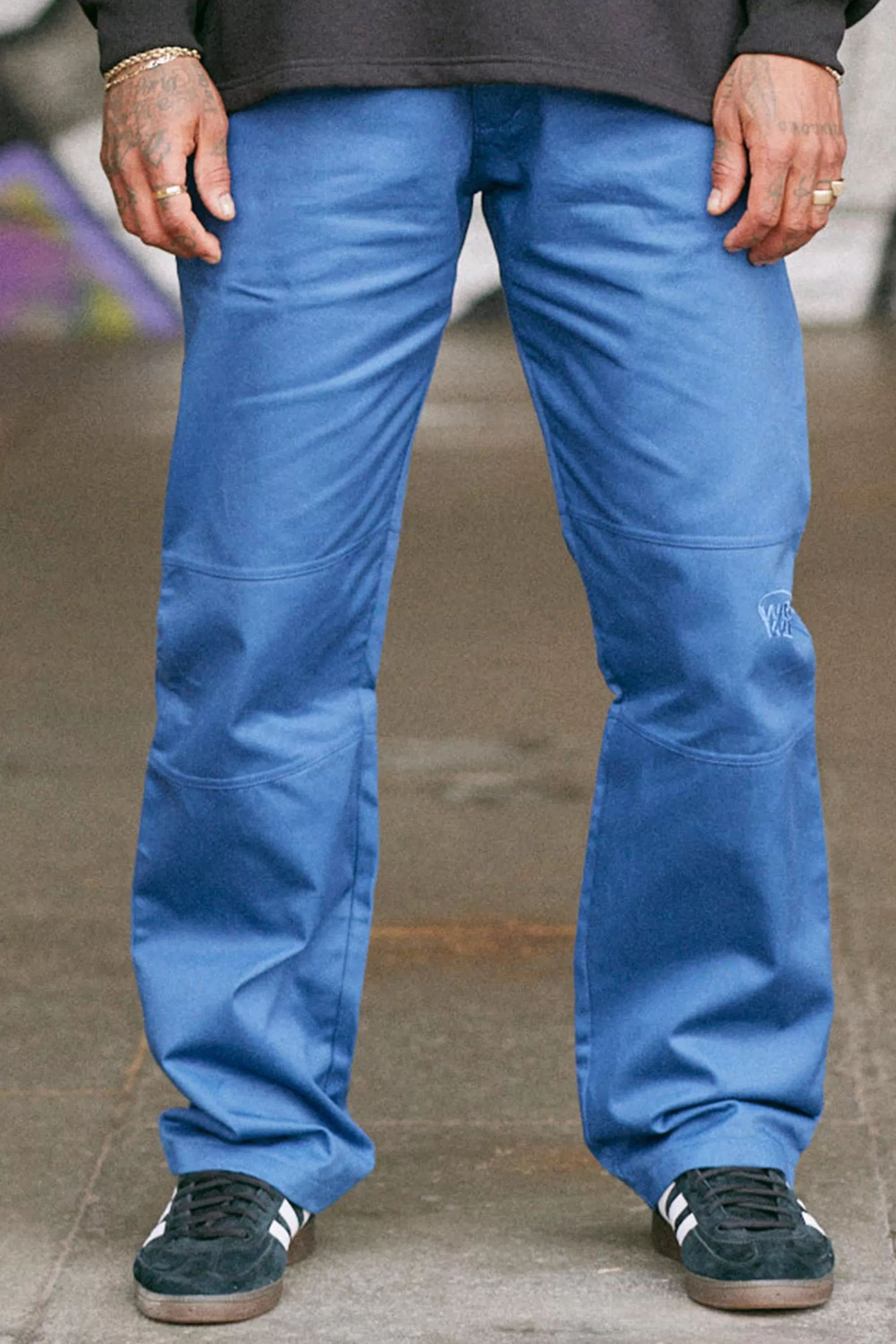 boohooMAN Fixed Waist Relaxed Fit Trouser | UK