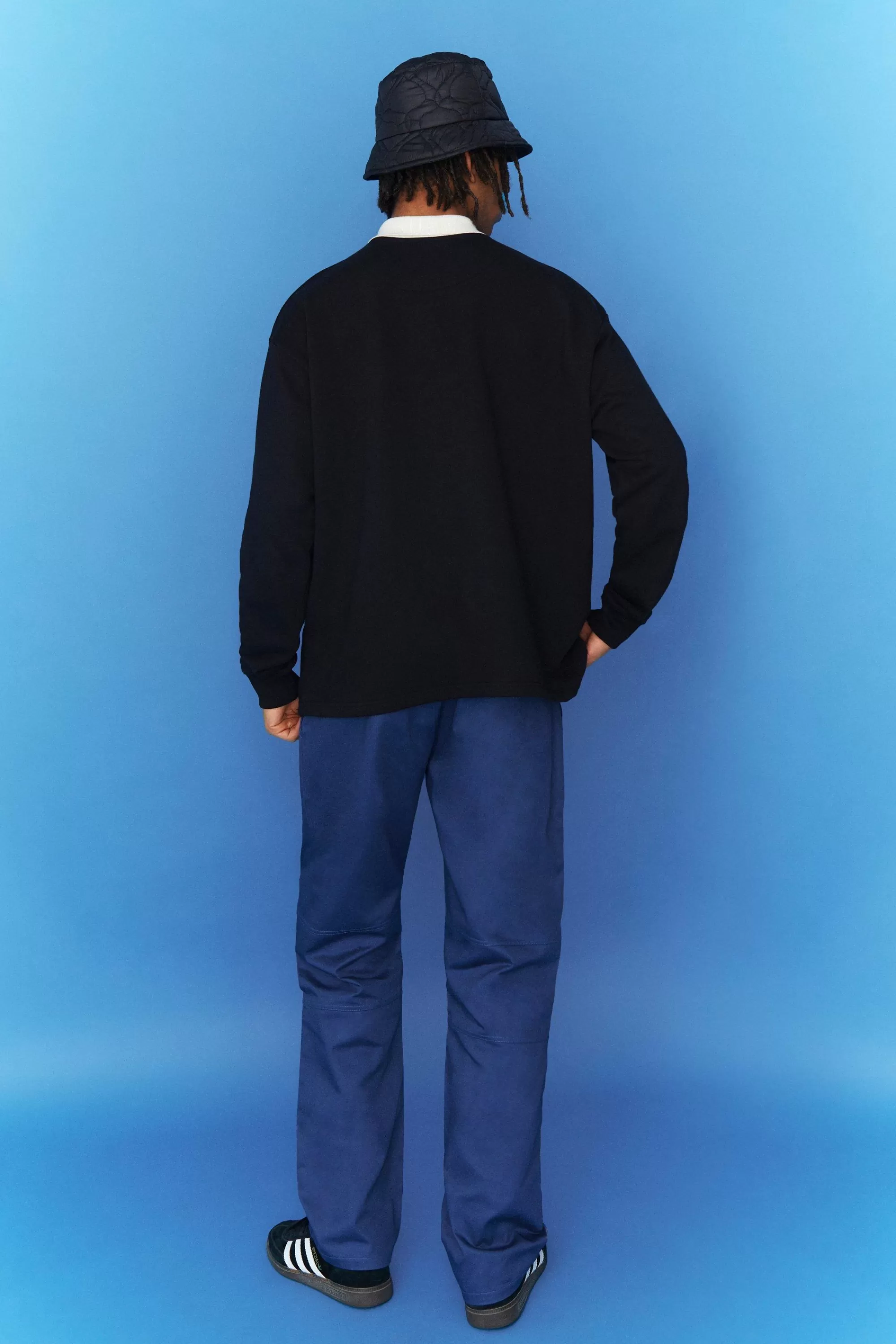 boohooMAN Fixed Waist Relaxed Fit Trouser | UK