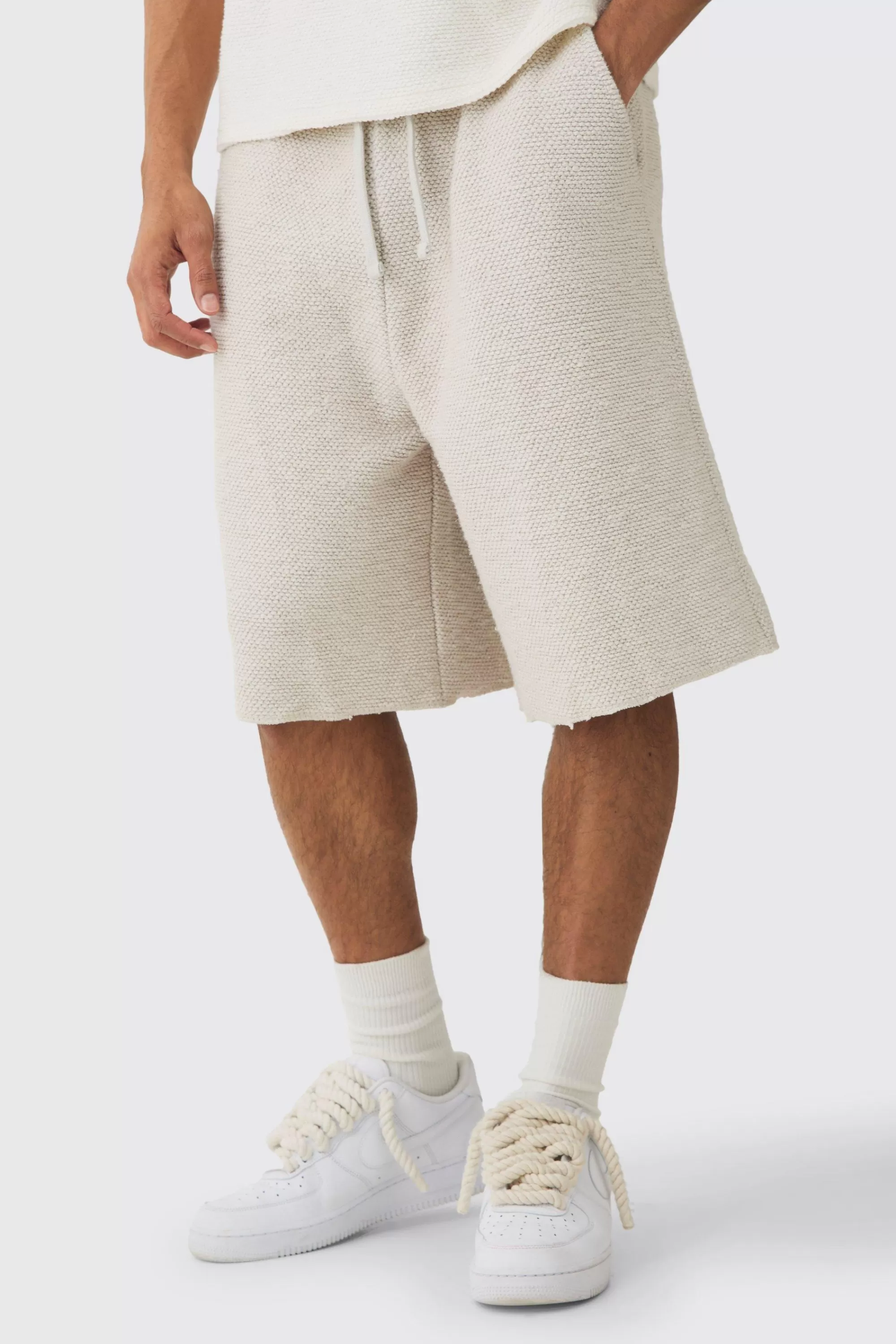 boohooMAN Heavy Boucle Jort | UK
