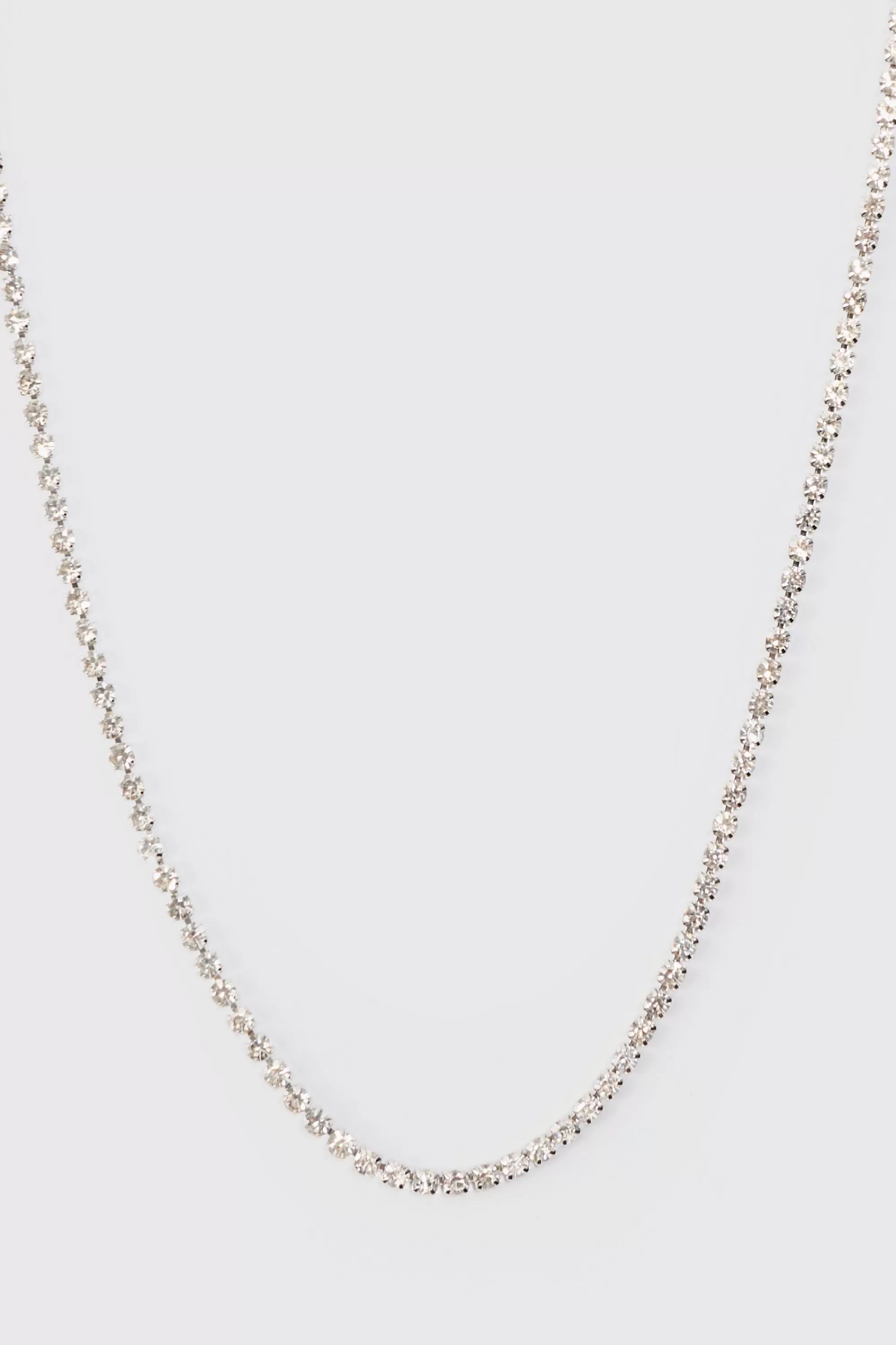 boohooMAN Iced Chain Necklace In | UK