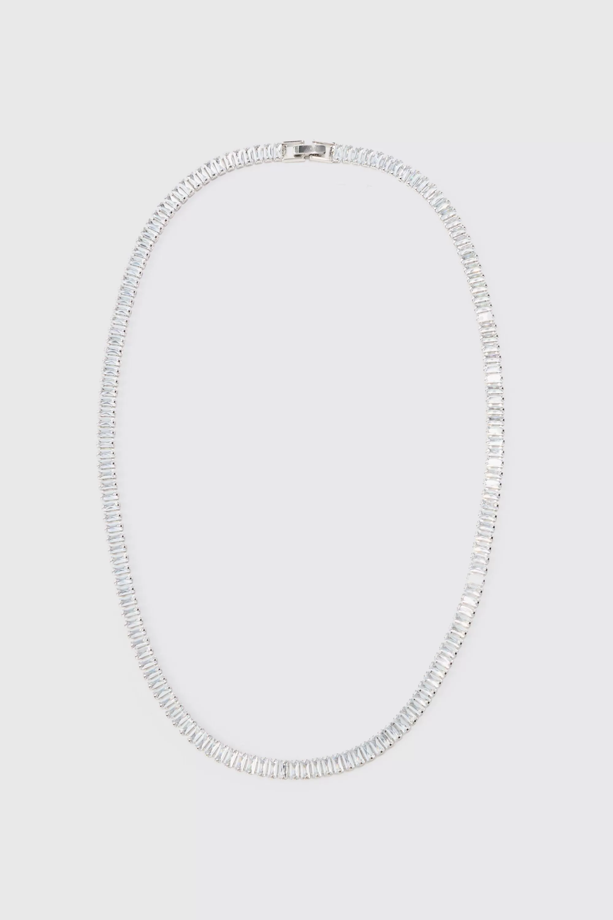 boohooMAN Iced Necklace In | UK