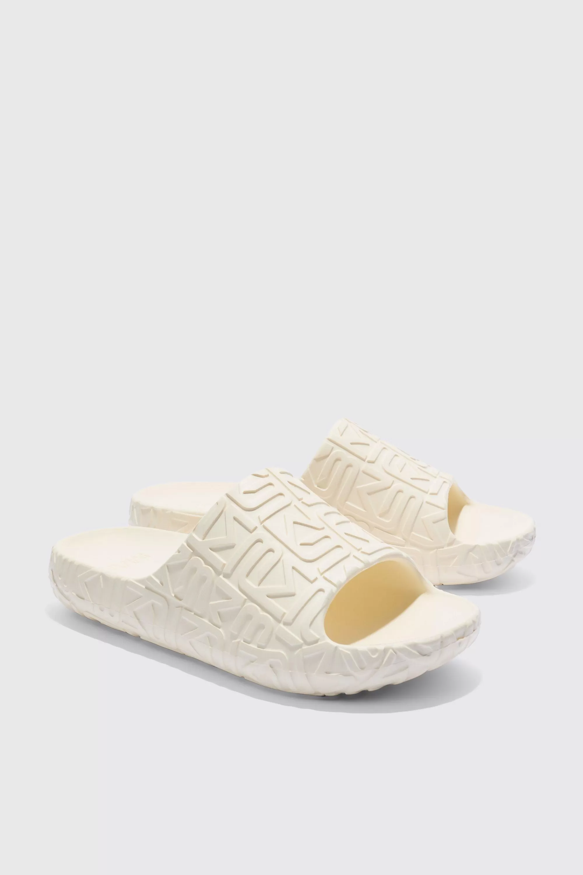 boohooMAN Inflated Bm Moulded Slider | UK