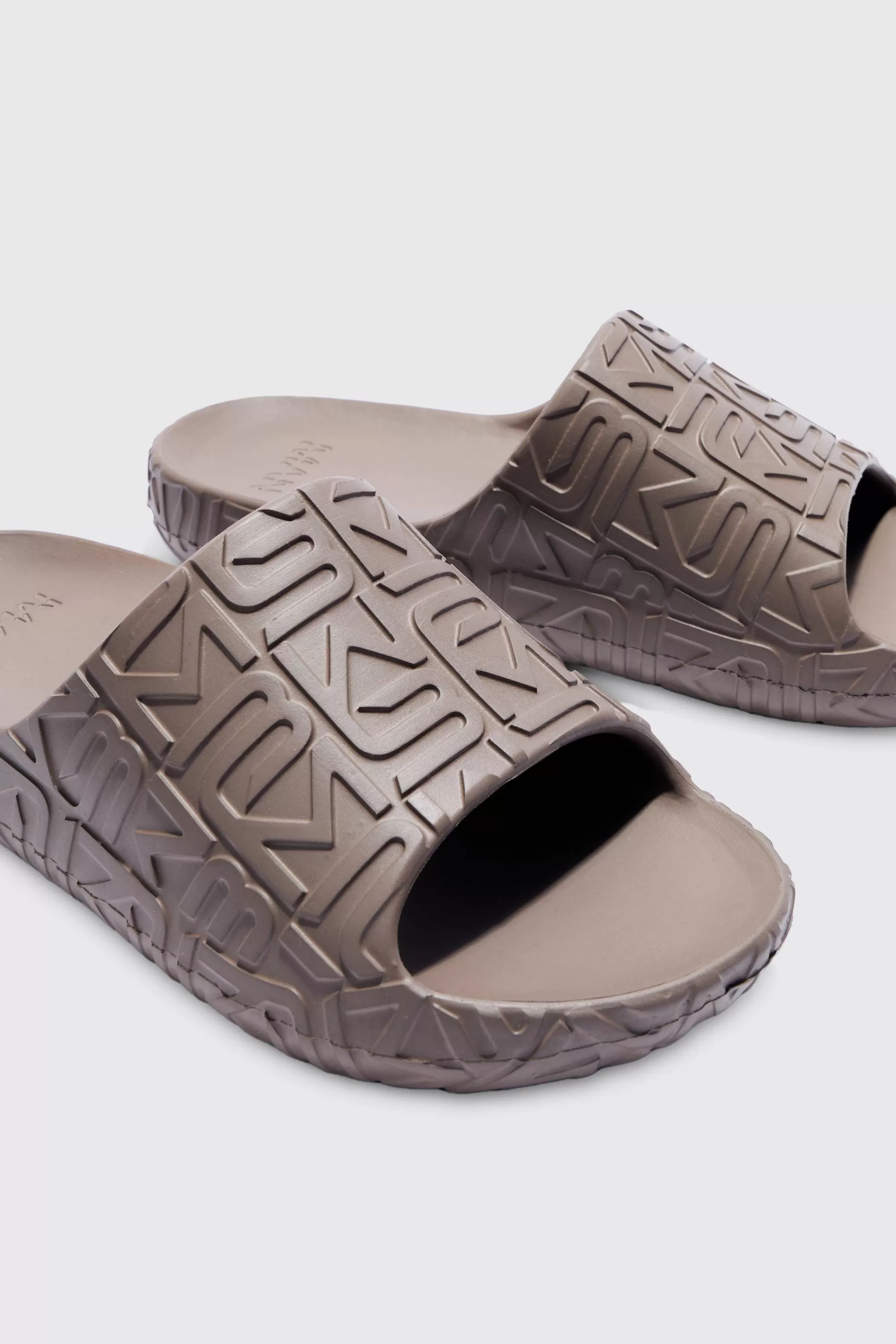 boohooMAN Inflated Bm Moulded Slider | UK