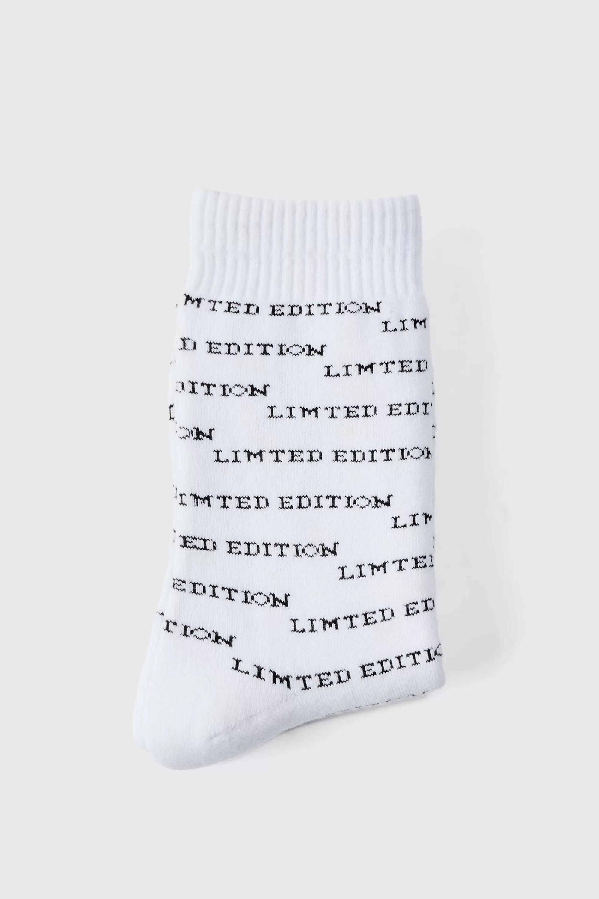 boohooMAN Limited Edition Embroidered Sports Socks | UK
