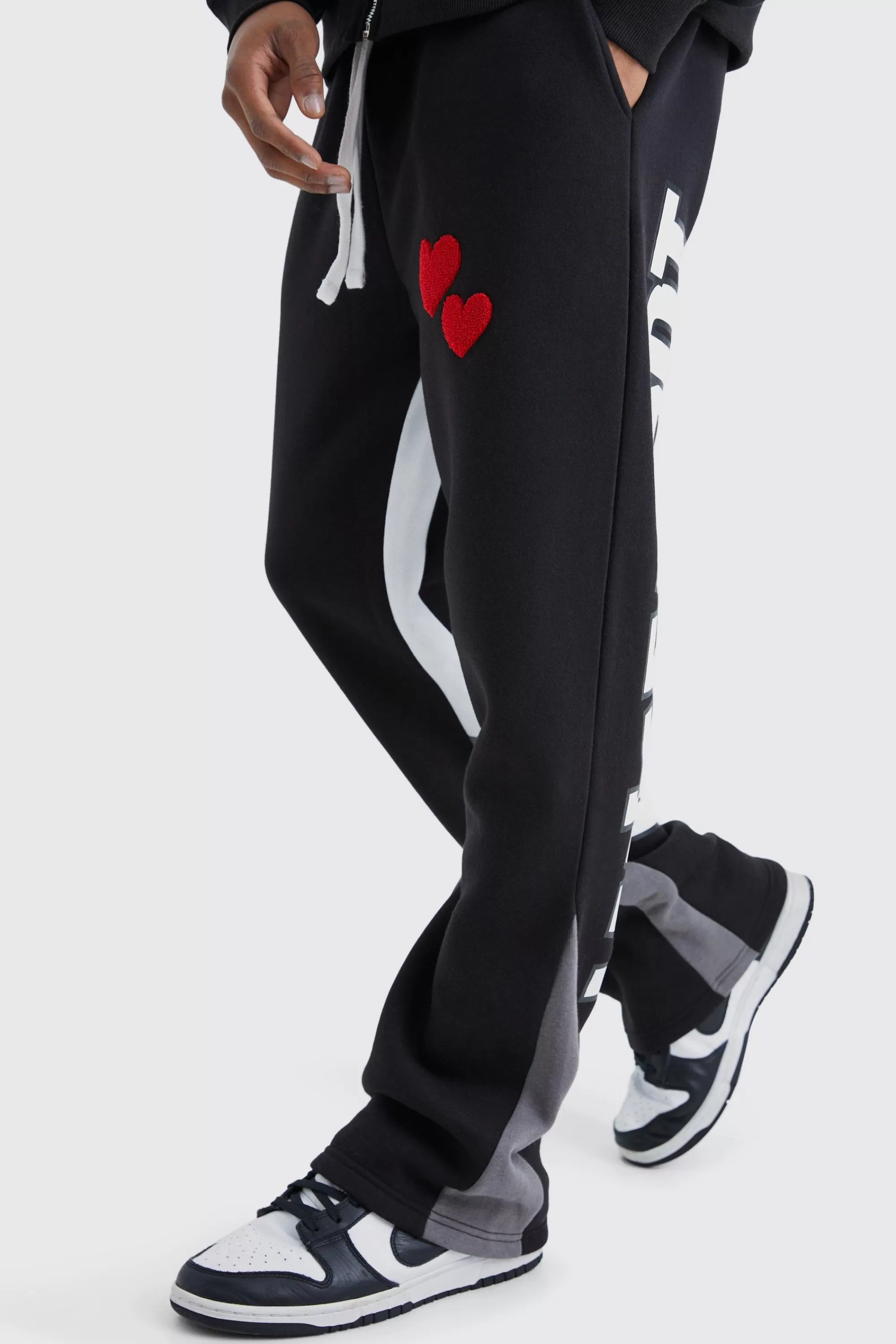 boohooMAN Limited Edition Gusset Jogger | UK