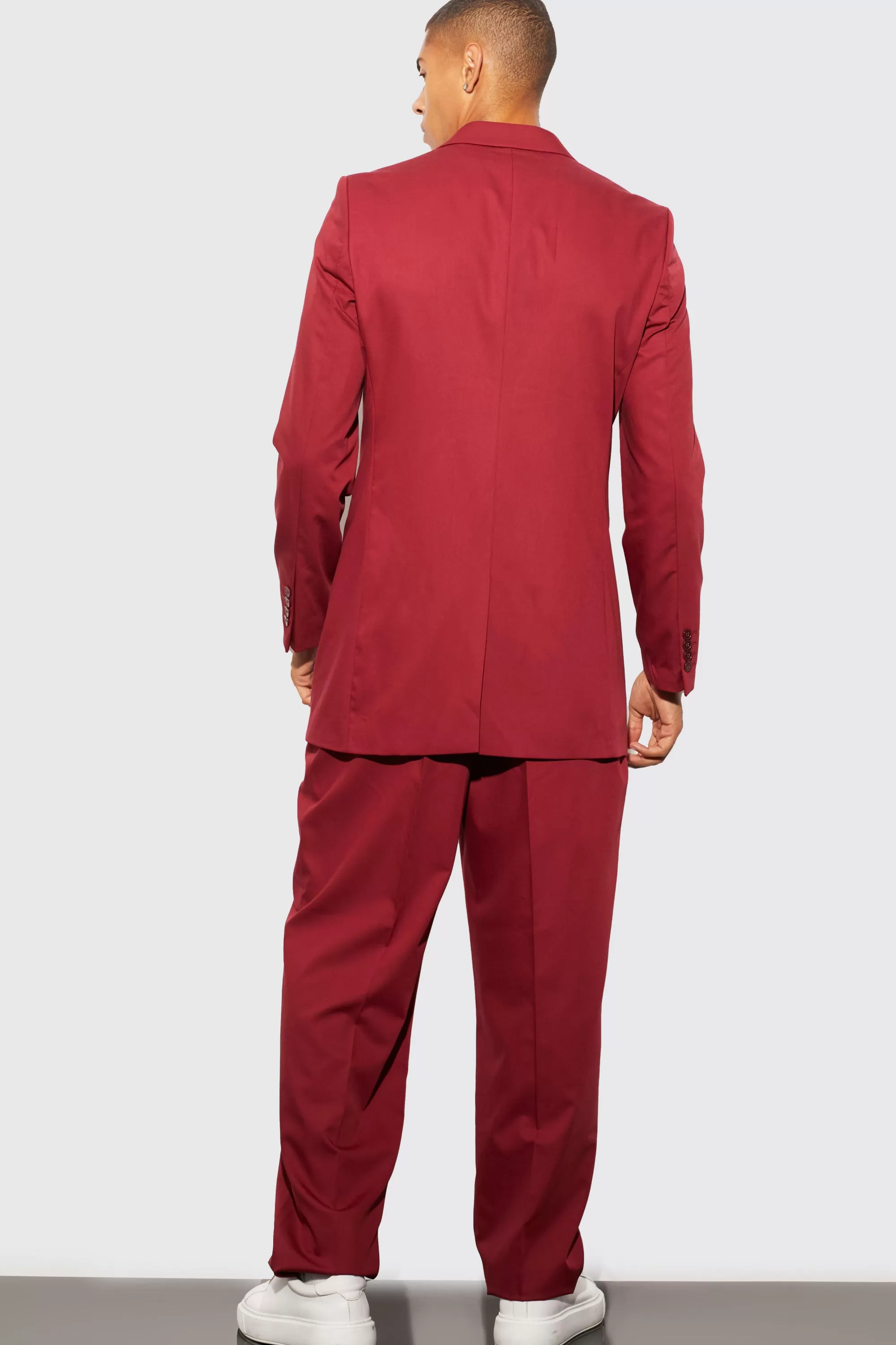 boohooMAN Longline Slim Blazer | UK
