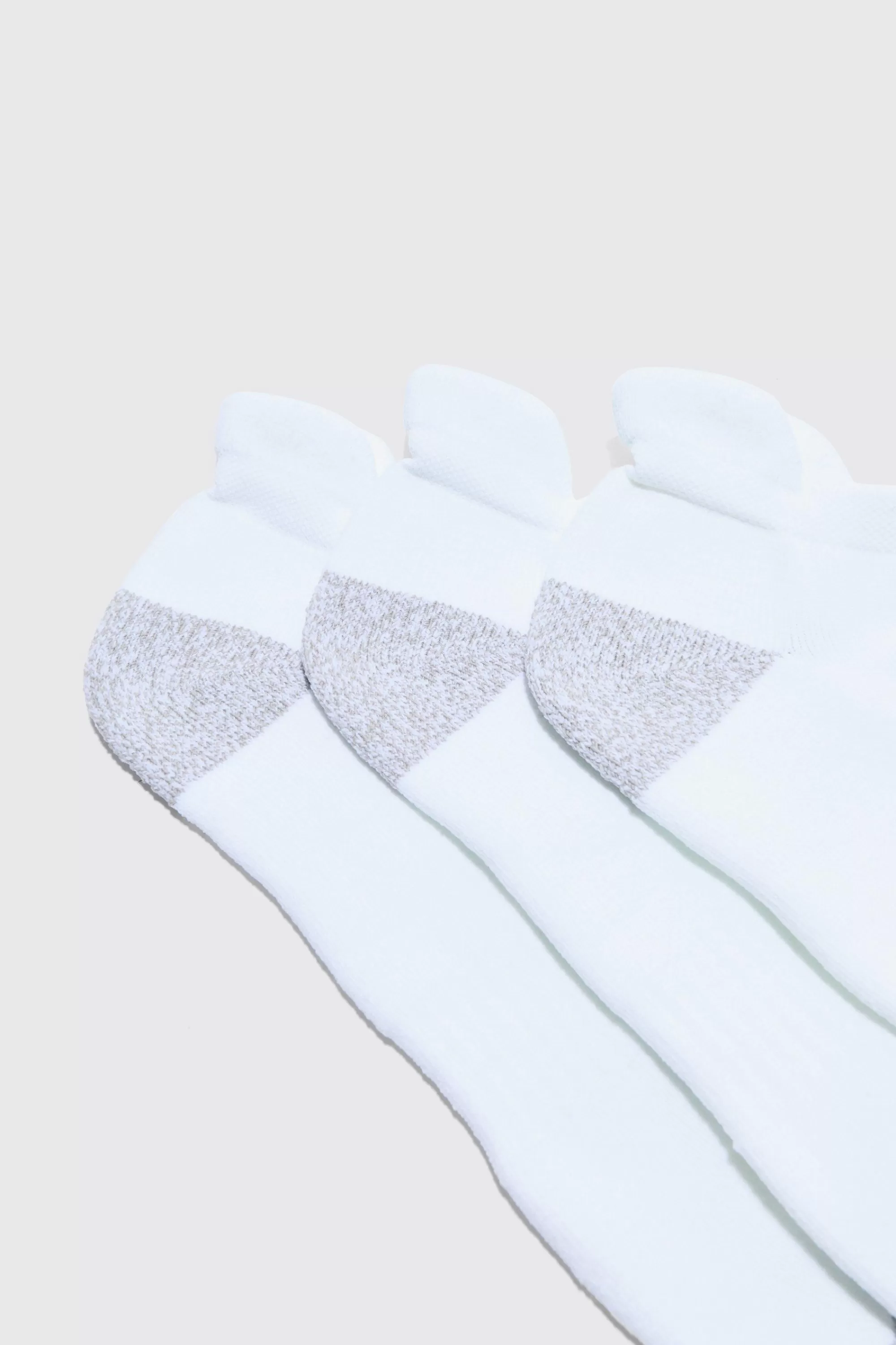 boohooMAN Man Active Cushioned Training Trainer 3 Pack Socks | UK