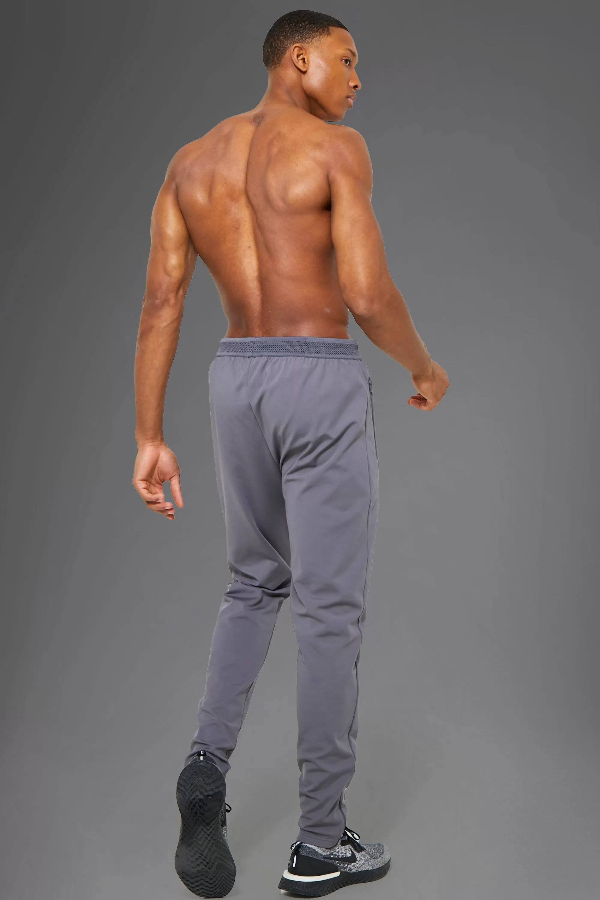 boohooMAN Man Active Gym Performance Jogger 2 Pack | UK
