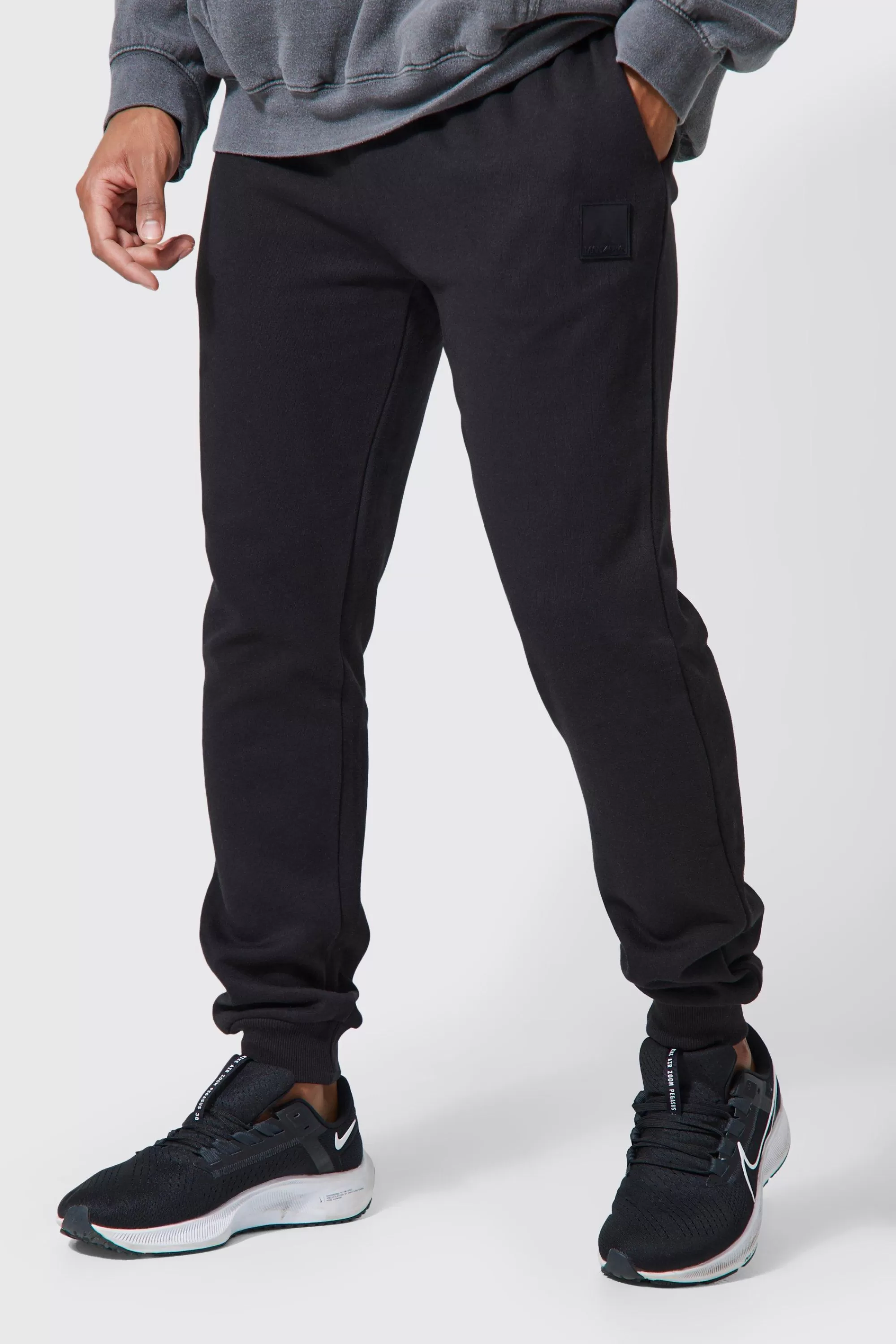boohooMAN Man Active Gym Pocket Detail Regular Fit Joggers | UK