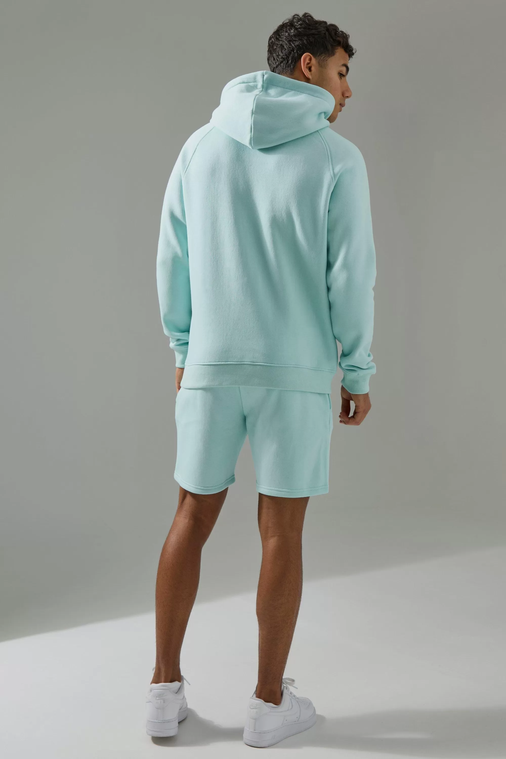 boohooMAN Man Active Hoodie & Short Tracksuit | UK