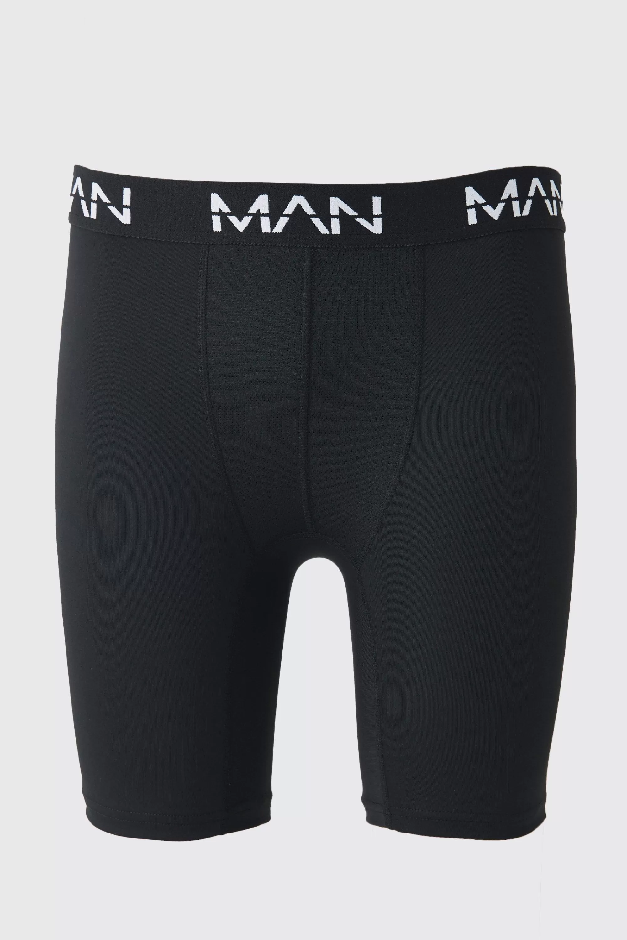 boohooMAN Man Active Performance 7inch Long 3 Pack Boxer | UK