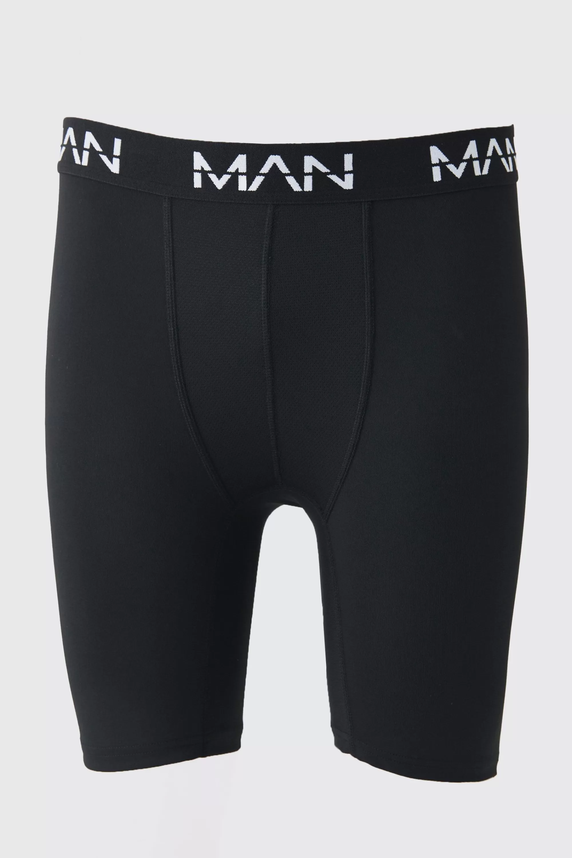 boohooMAN Man Active Performance 7inch Long Boxer | UK