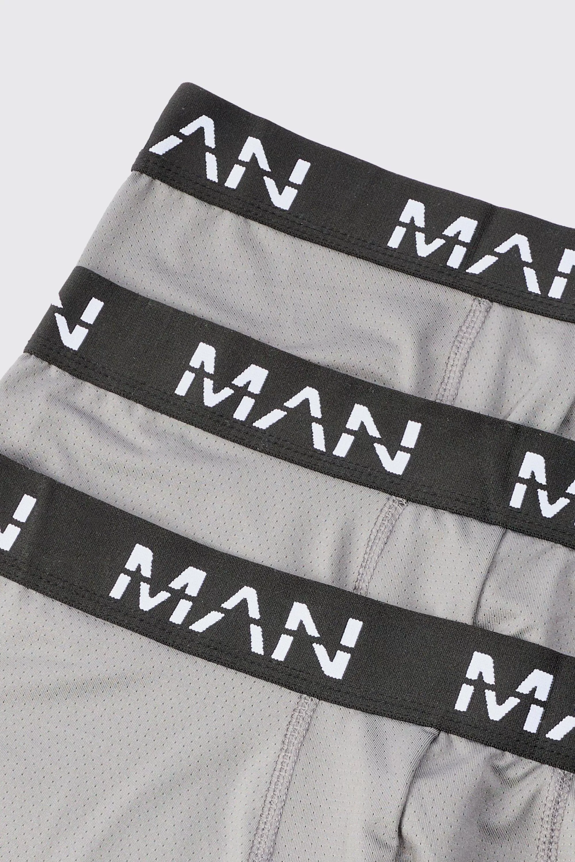 boohooMAN Man Active Performance Boxer 3 Pack | UK
