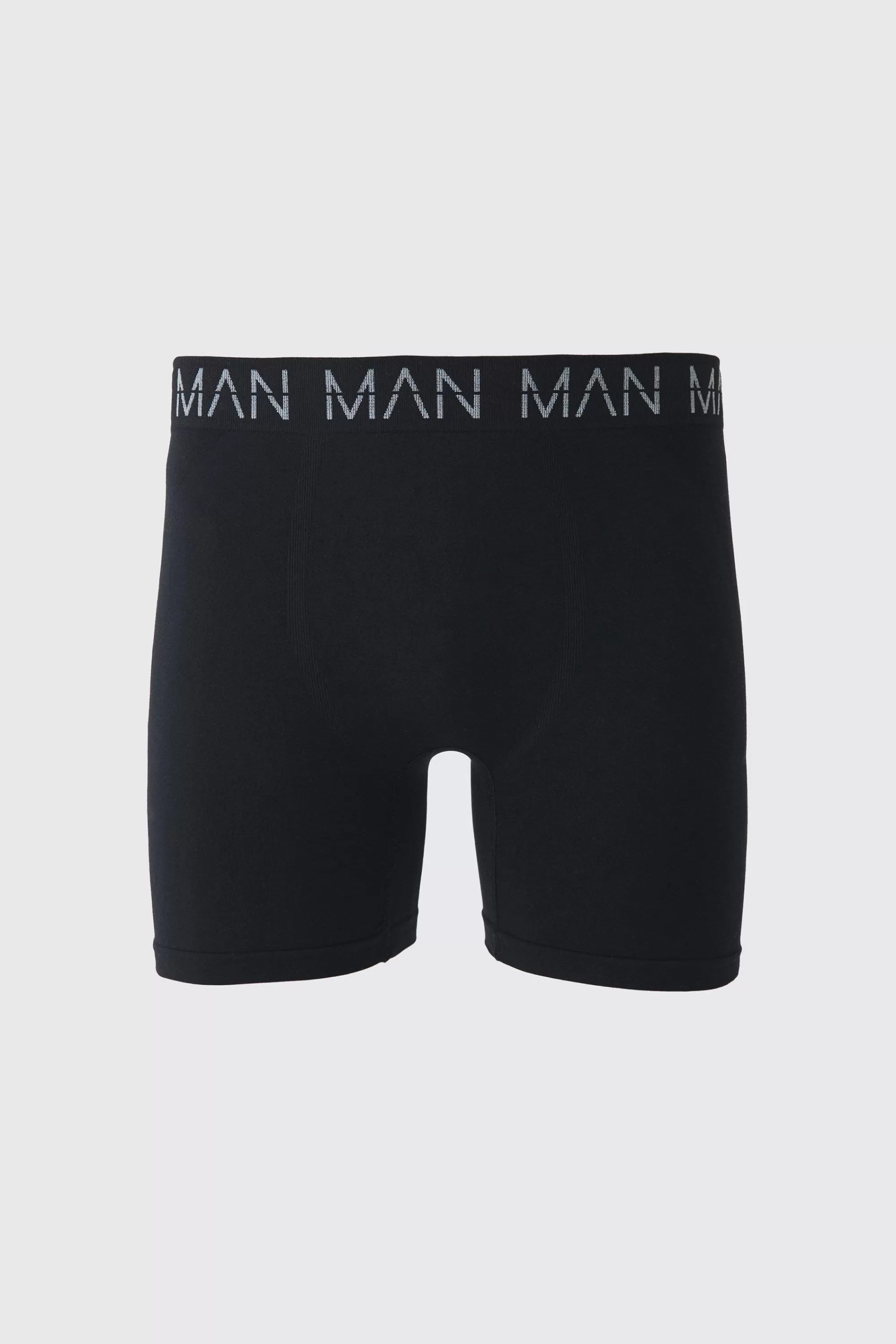 boohooMAN Man Active Seamless 7inch Long Boxer | UK