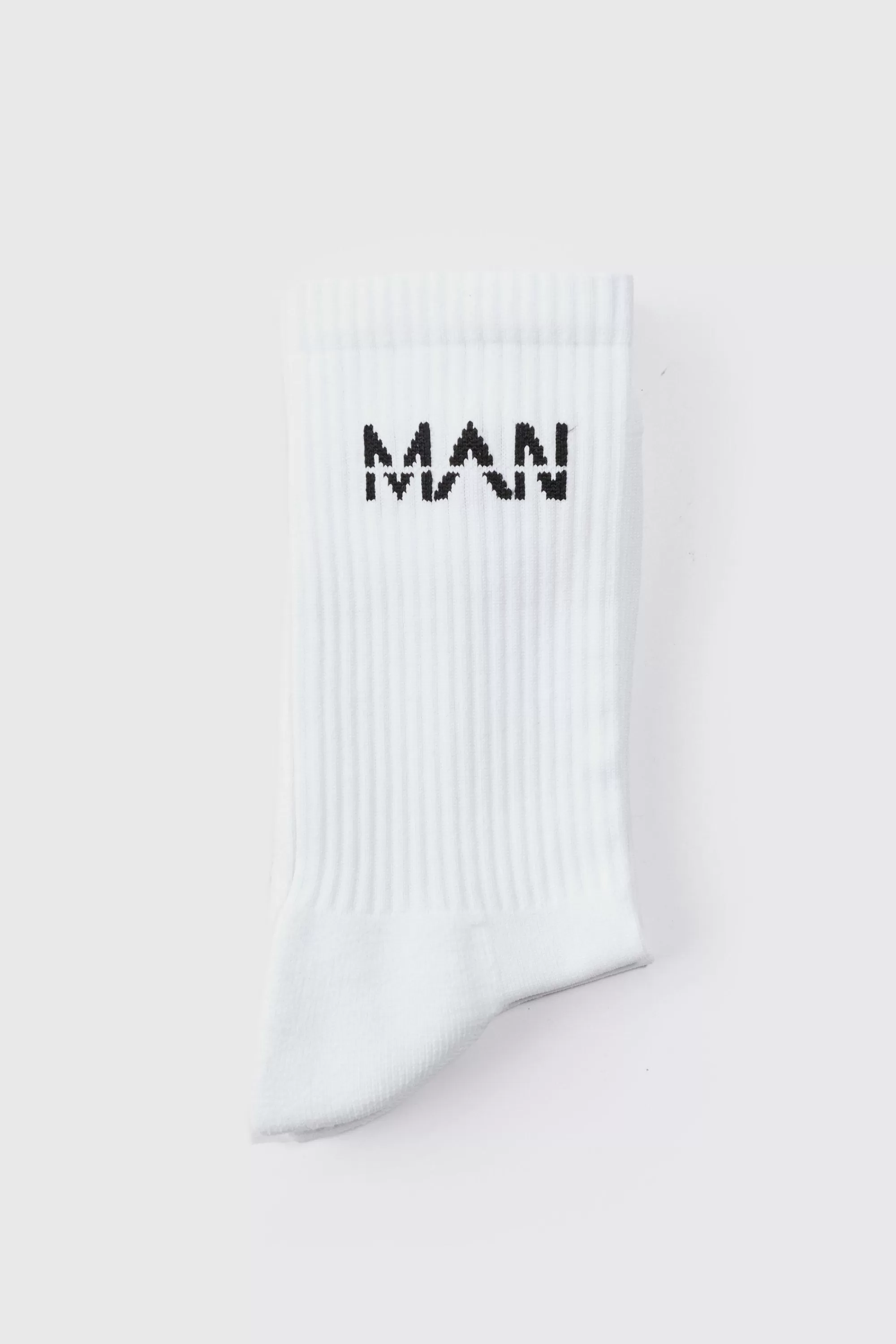 boohooMAN Man Active Training Grip Crew Socks | UK