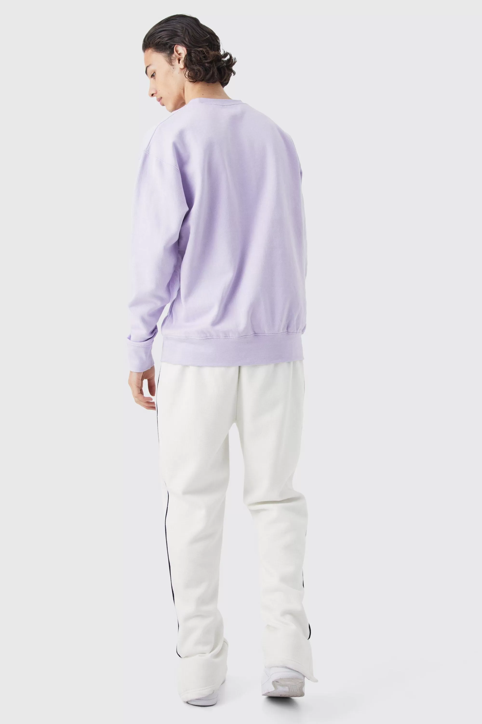boohooMAN Man Oversized Basic Sweatshirt | UK