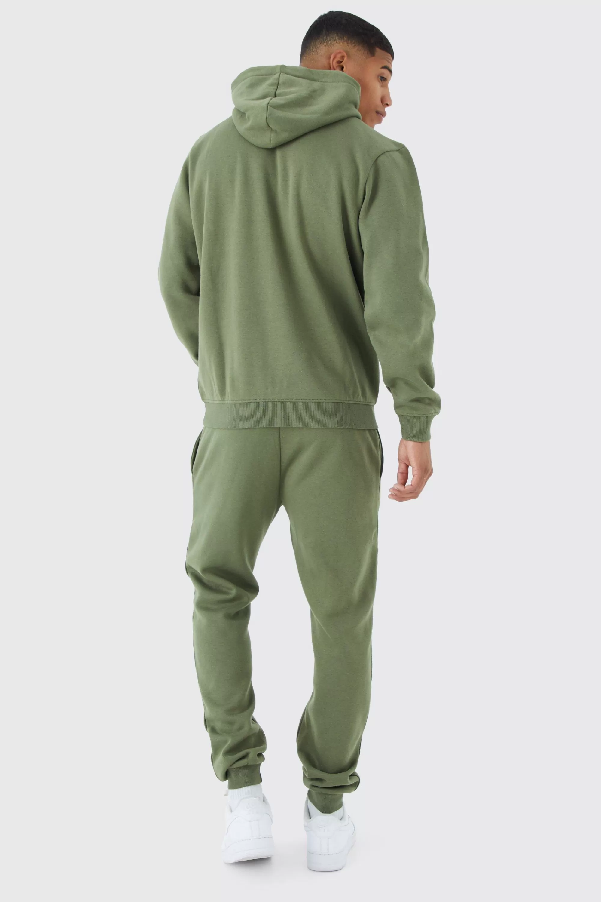 boohooMAN Man Regular Fit Hooded Tracksuit | UK