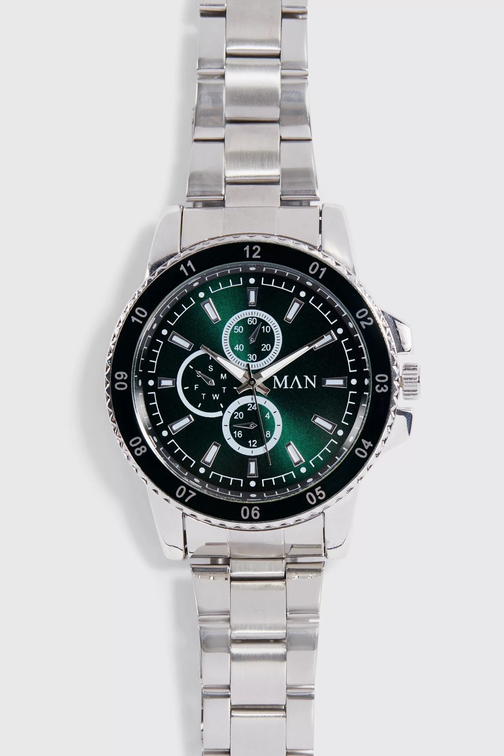 boohooMAN Man Roman Chronograph Style Watch | UK