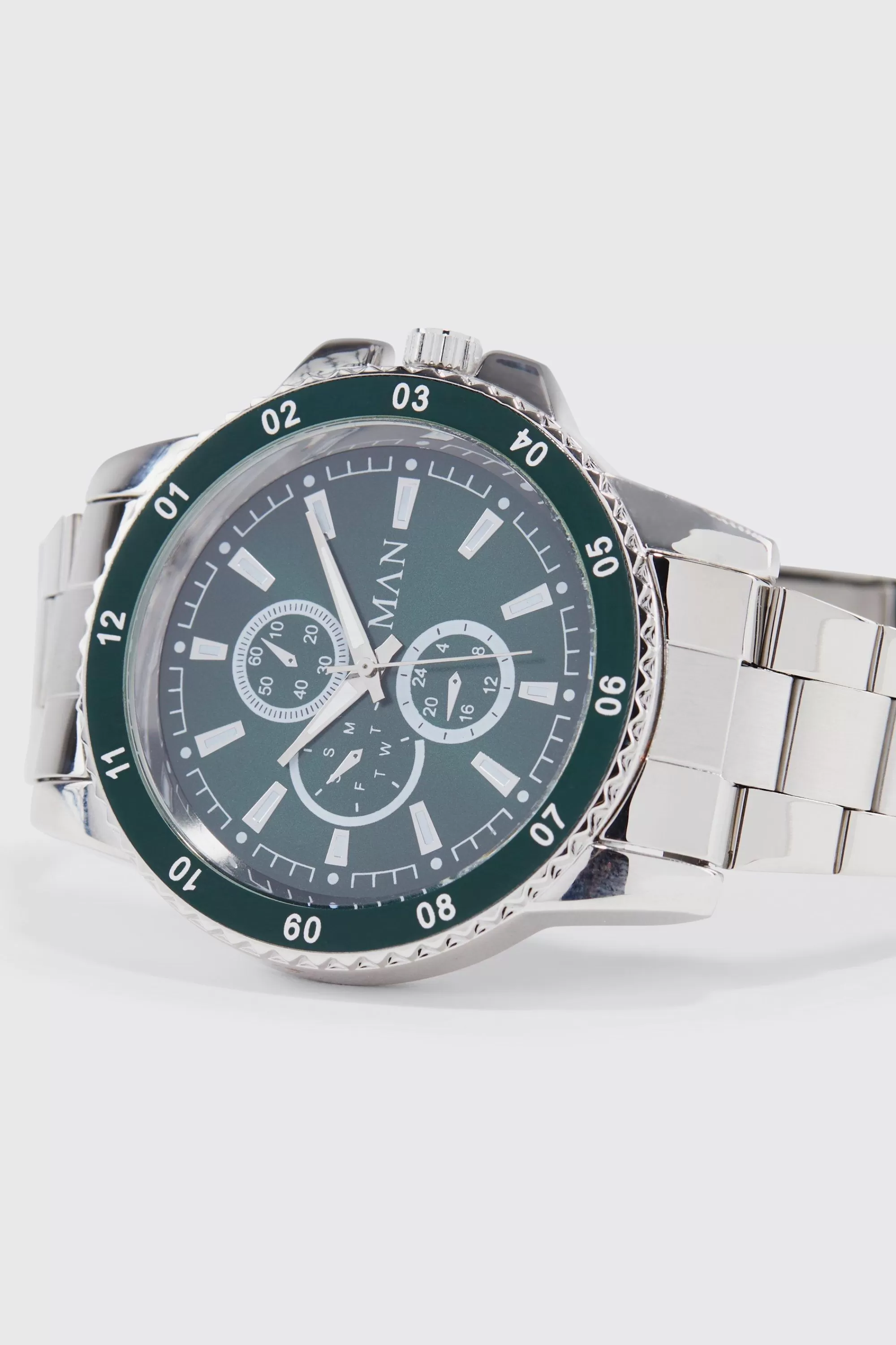 boohooMAN Man Roman Chronograph Style Watch | UK