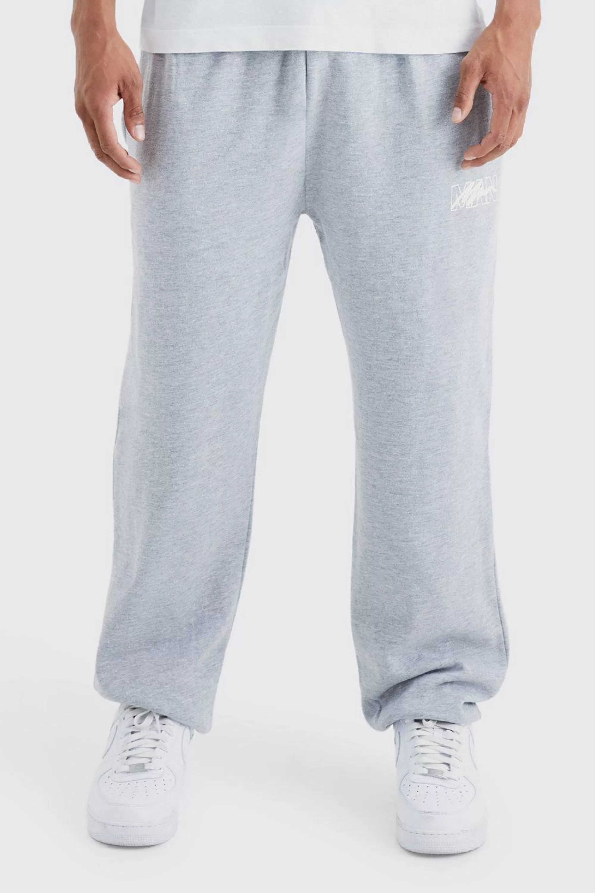boohooMAN Man Signature Overdyed Oversized Joggers | UK