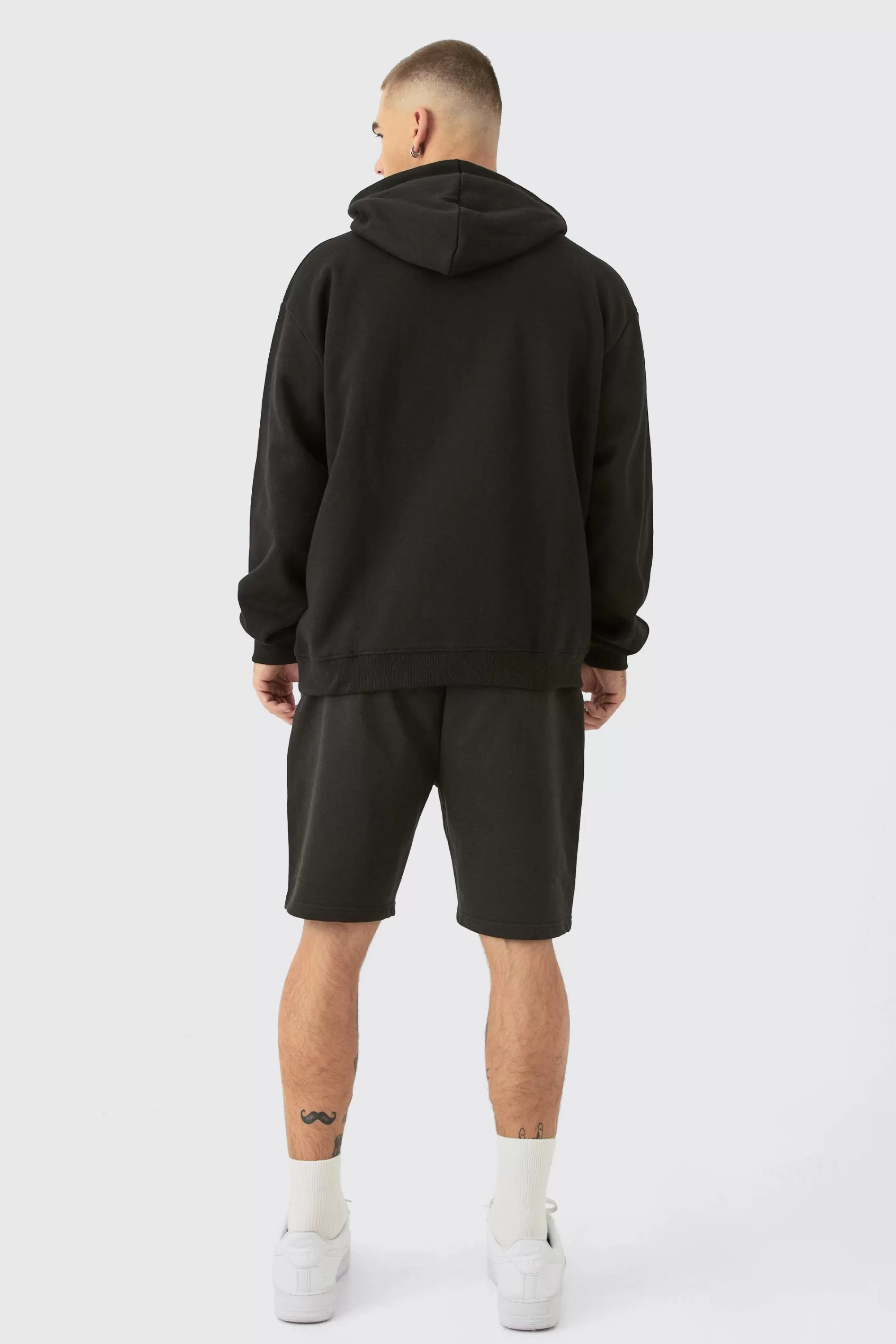 boohooMAN Man Signature Oversized Over The Head Hoodie | UK