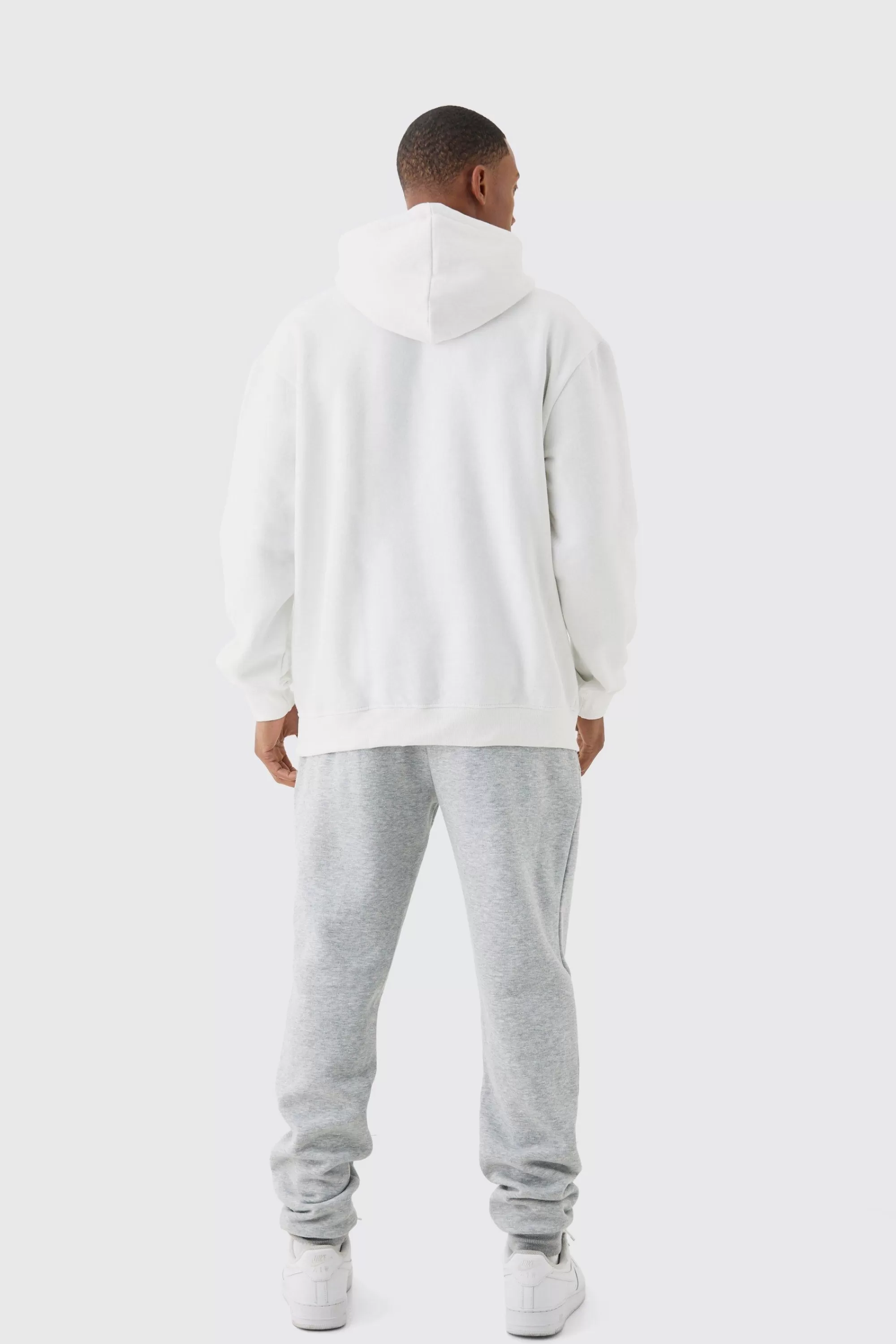 boohooMAN Man Signature Overszied Over The Head Hoodie | UK