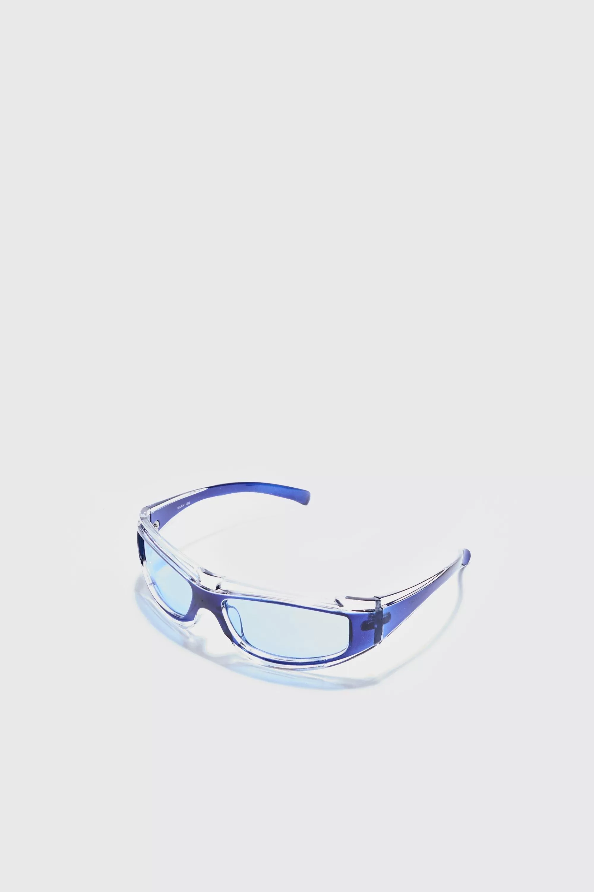 boohooMAN Metal Detail Sunglasses In | UK