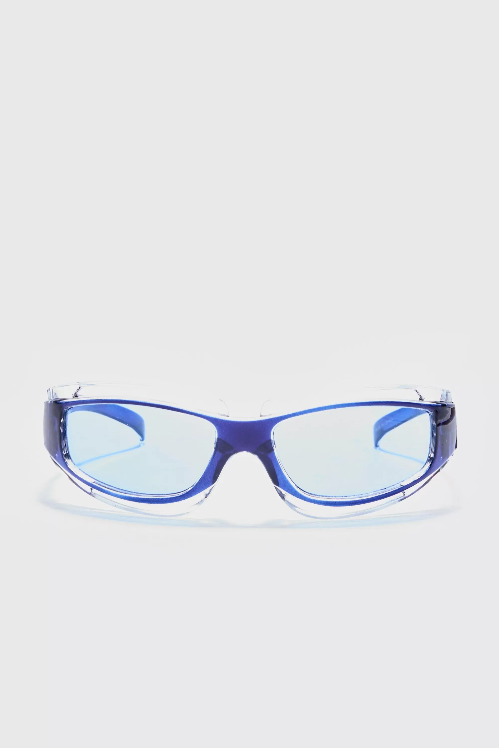 boohooMAN Metal Detail Sunglasses In | UK