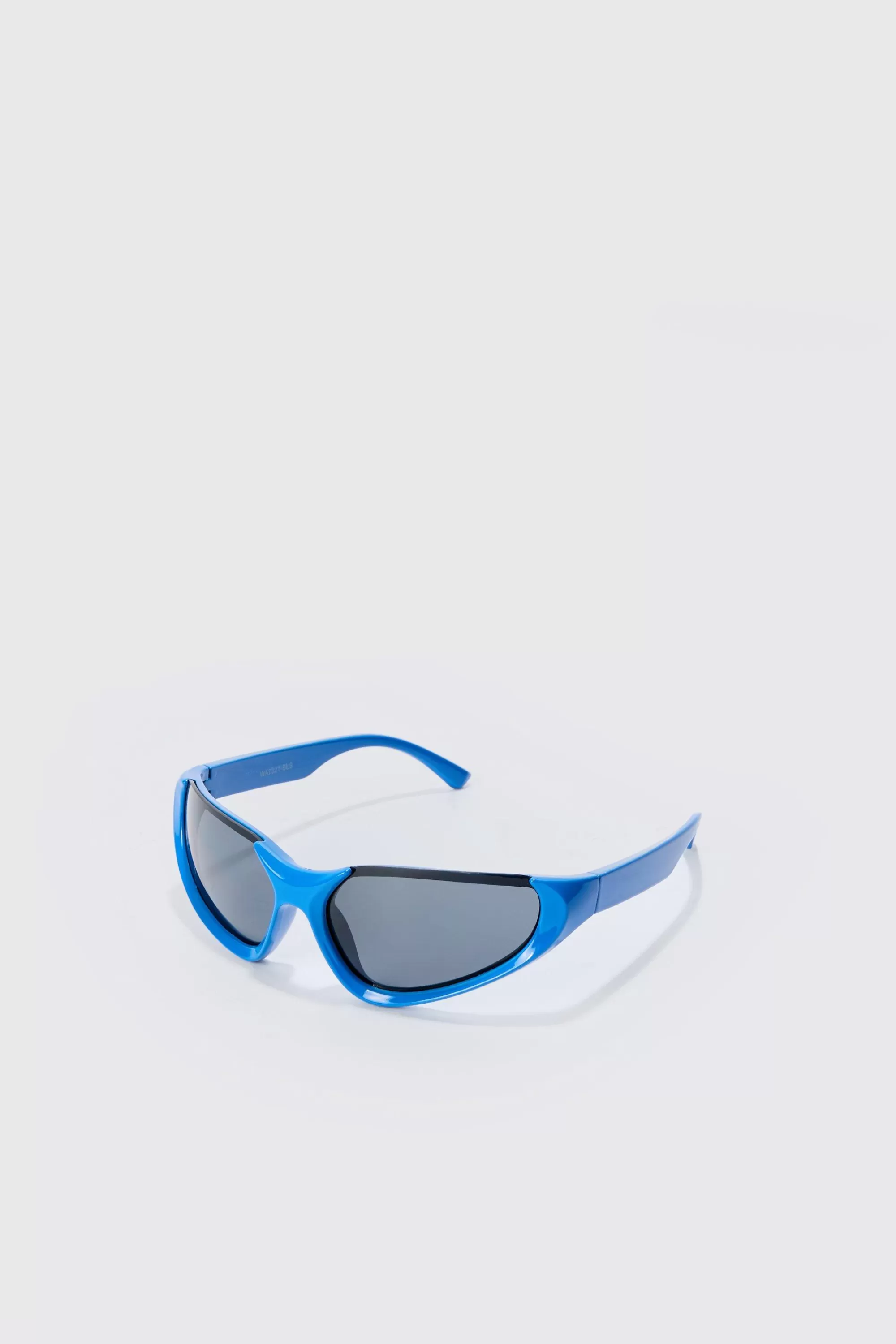 boohooMAN Metallic Frame Sunglasses In | UK