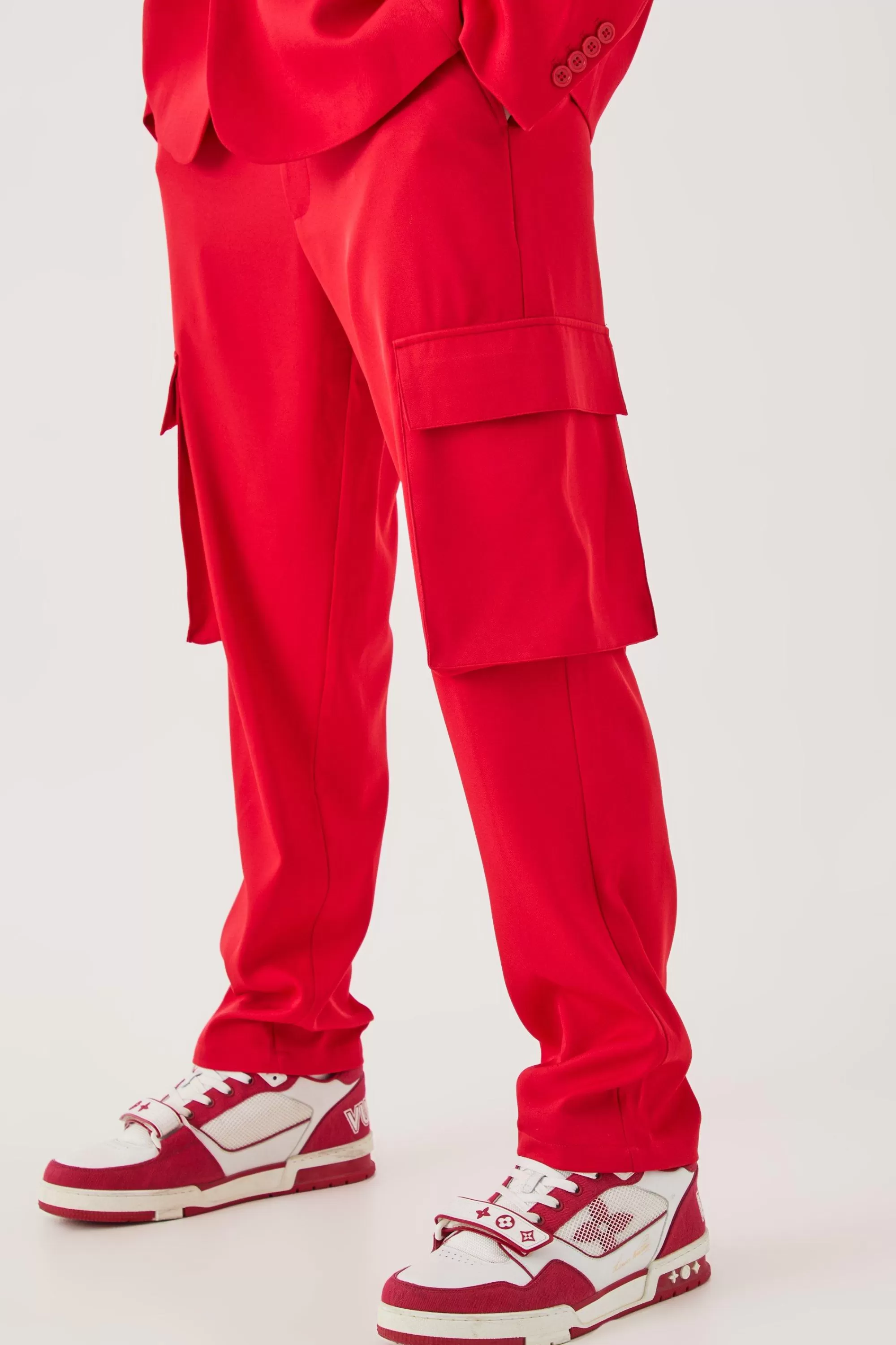 boohooMAN Mix & Match Tailo Cargo Trousers | UK