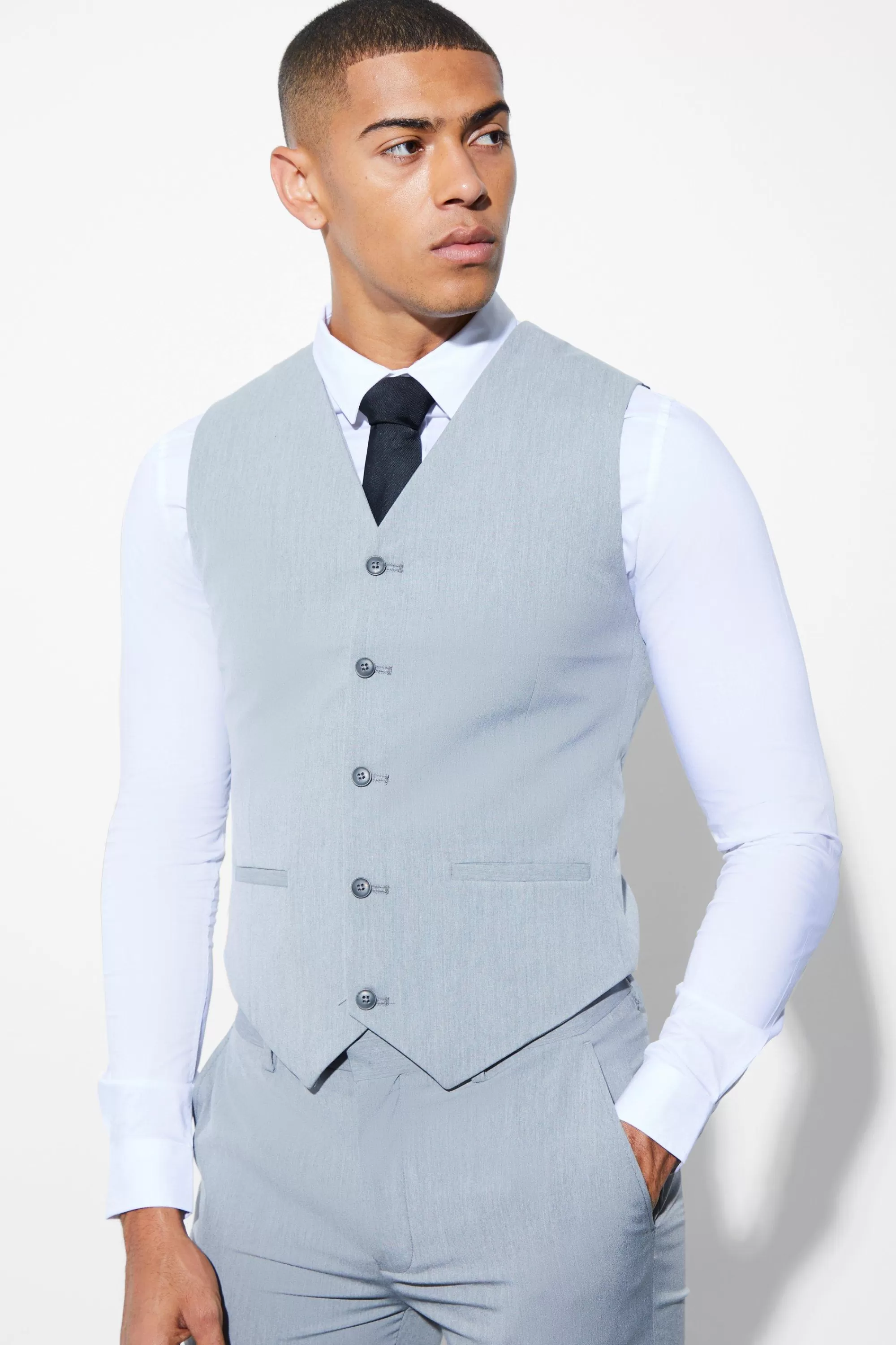 boohooMAN Mix And Match Skinny Fit Suit | UK