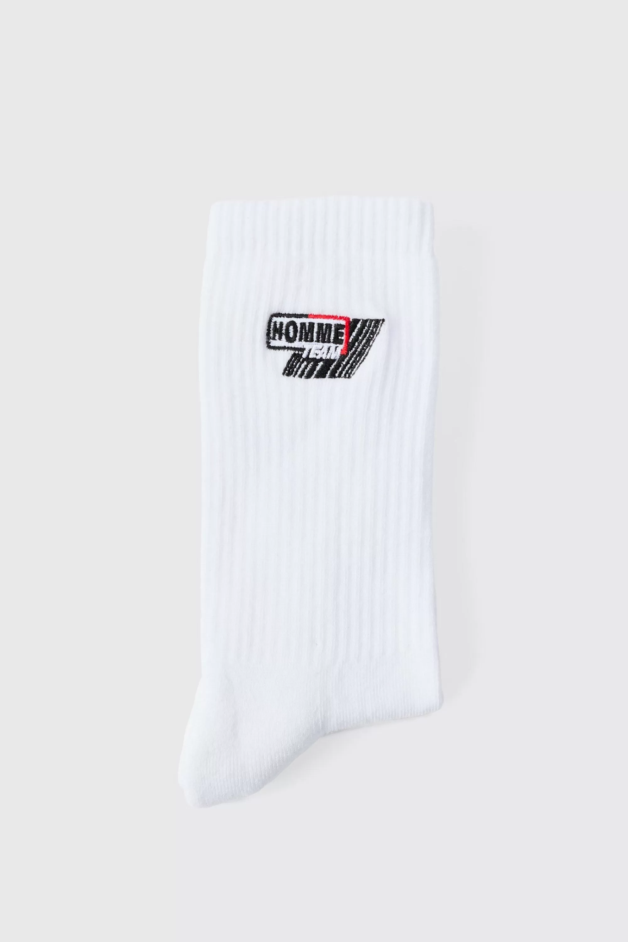 boohooMAN Moto Homme Embroidered Socks | UK
