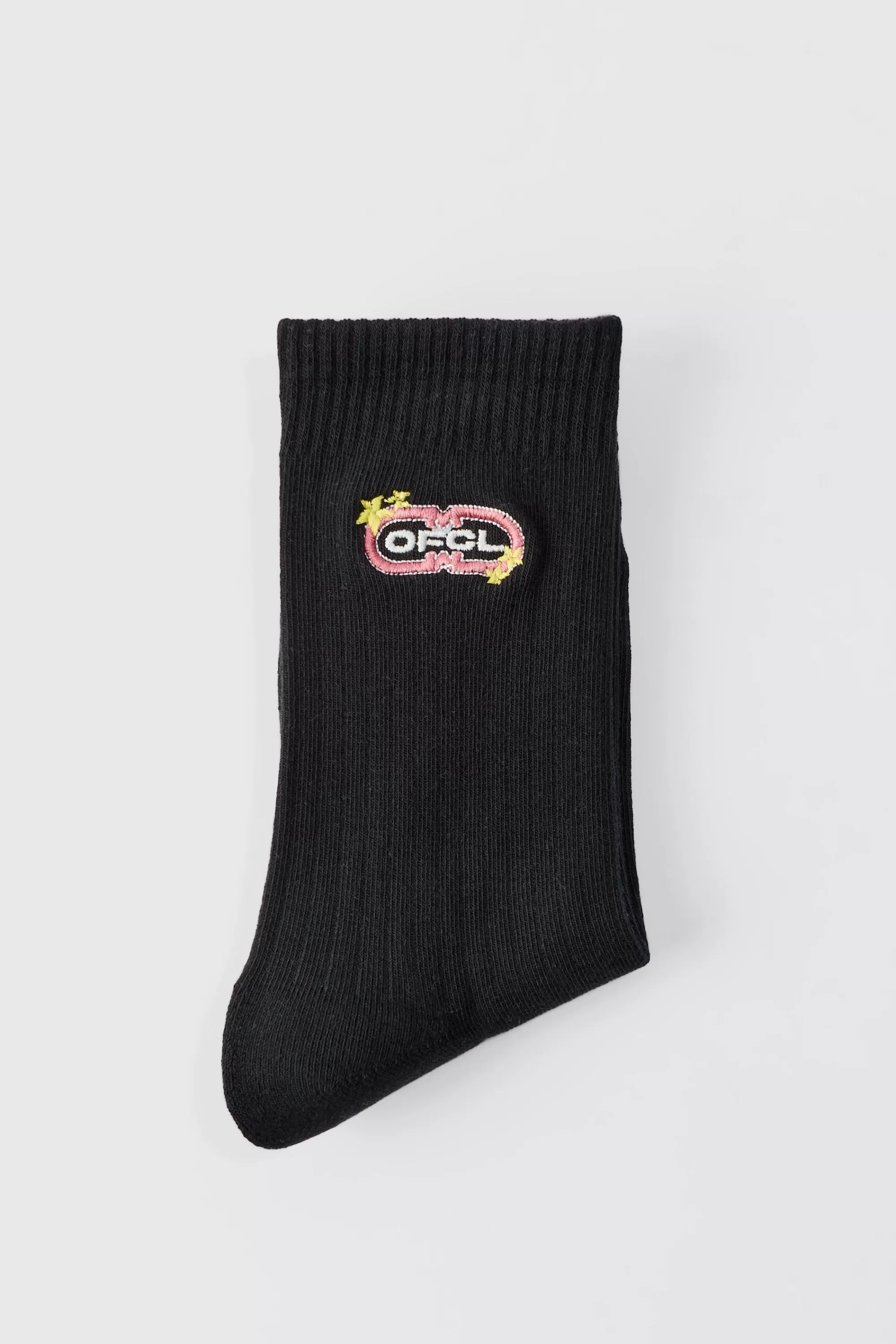 boohooMAN OFCL Embroidered Sports Socks | UK