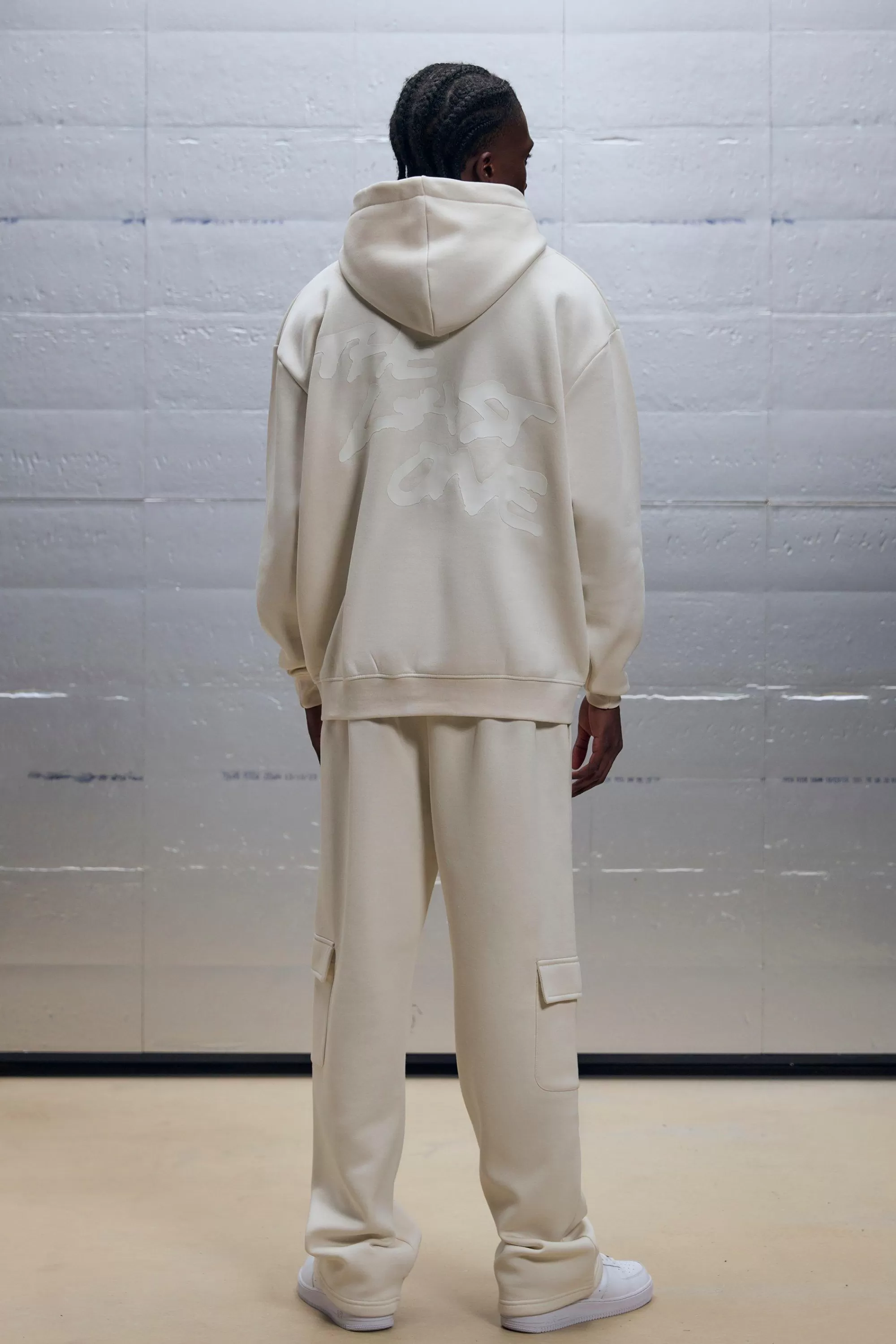 boohooMAN Oversized Boxy Clear Printed The Last One Graphic Hoodie | UK
