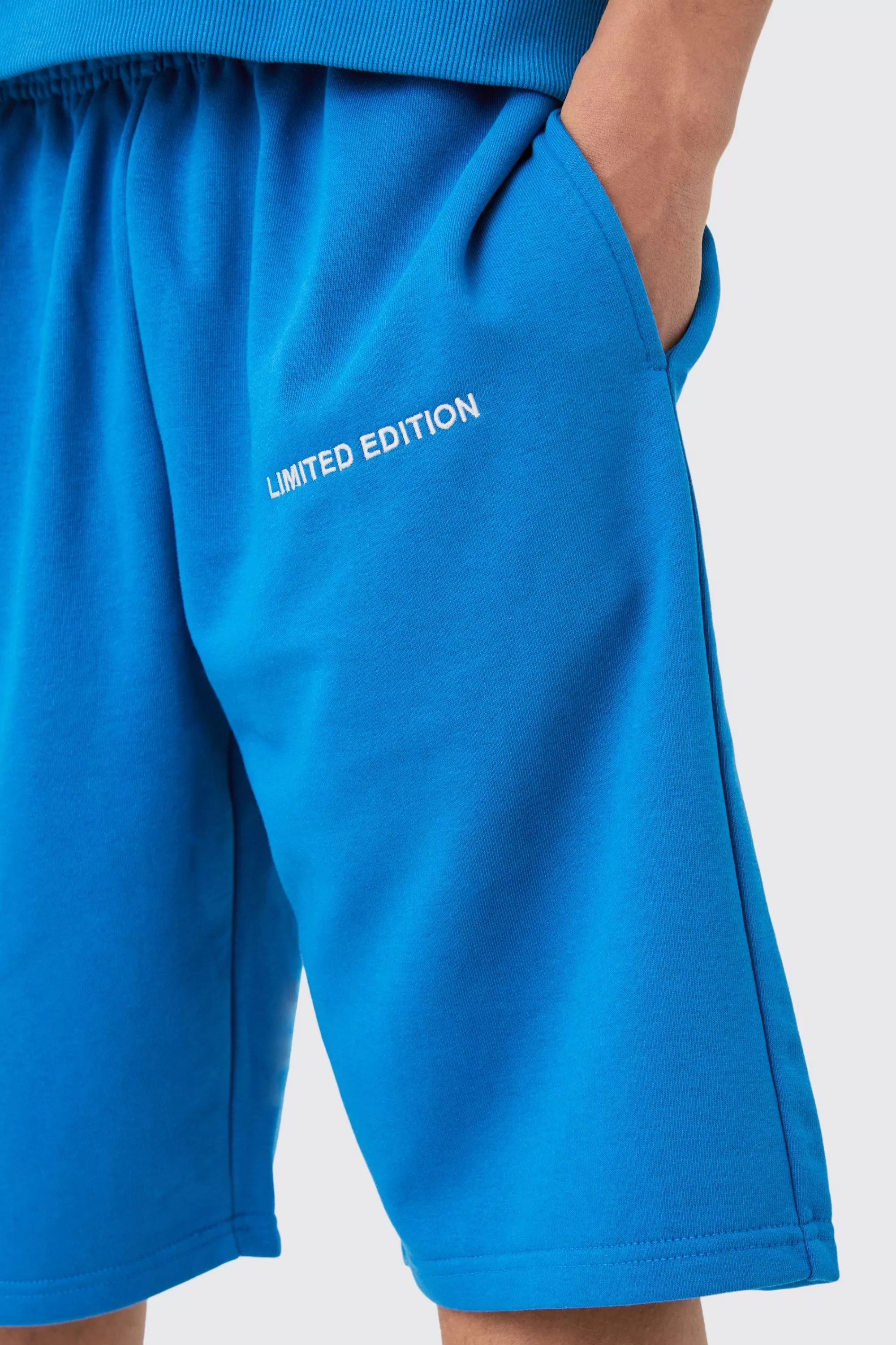 boohooMAN Oversized Boxy Half Sleeve Short Tracksuit | UK