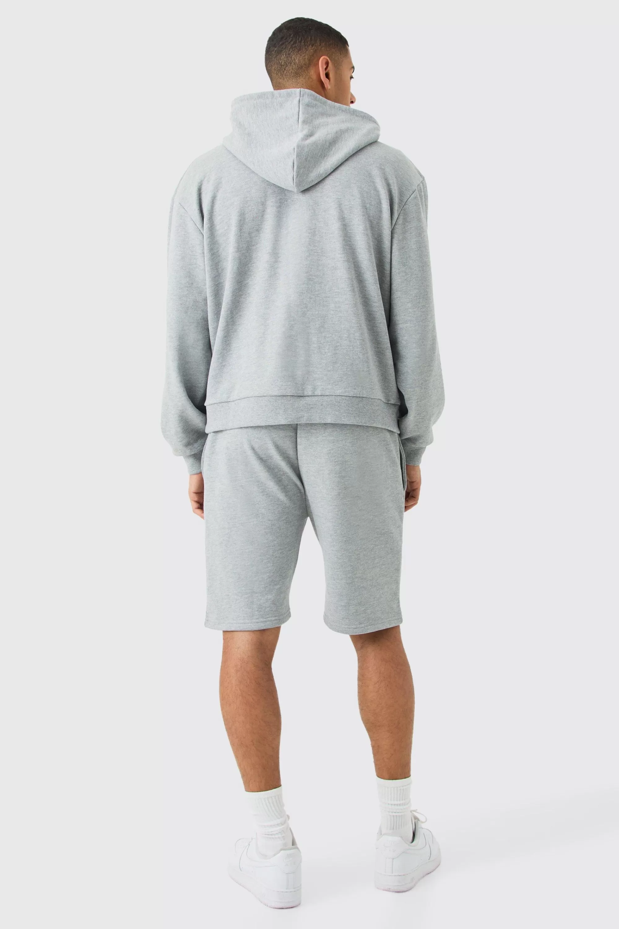 boohooMAN Oversized Boxy Heavyweight Hoodie | UK