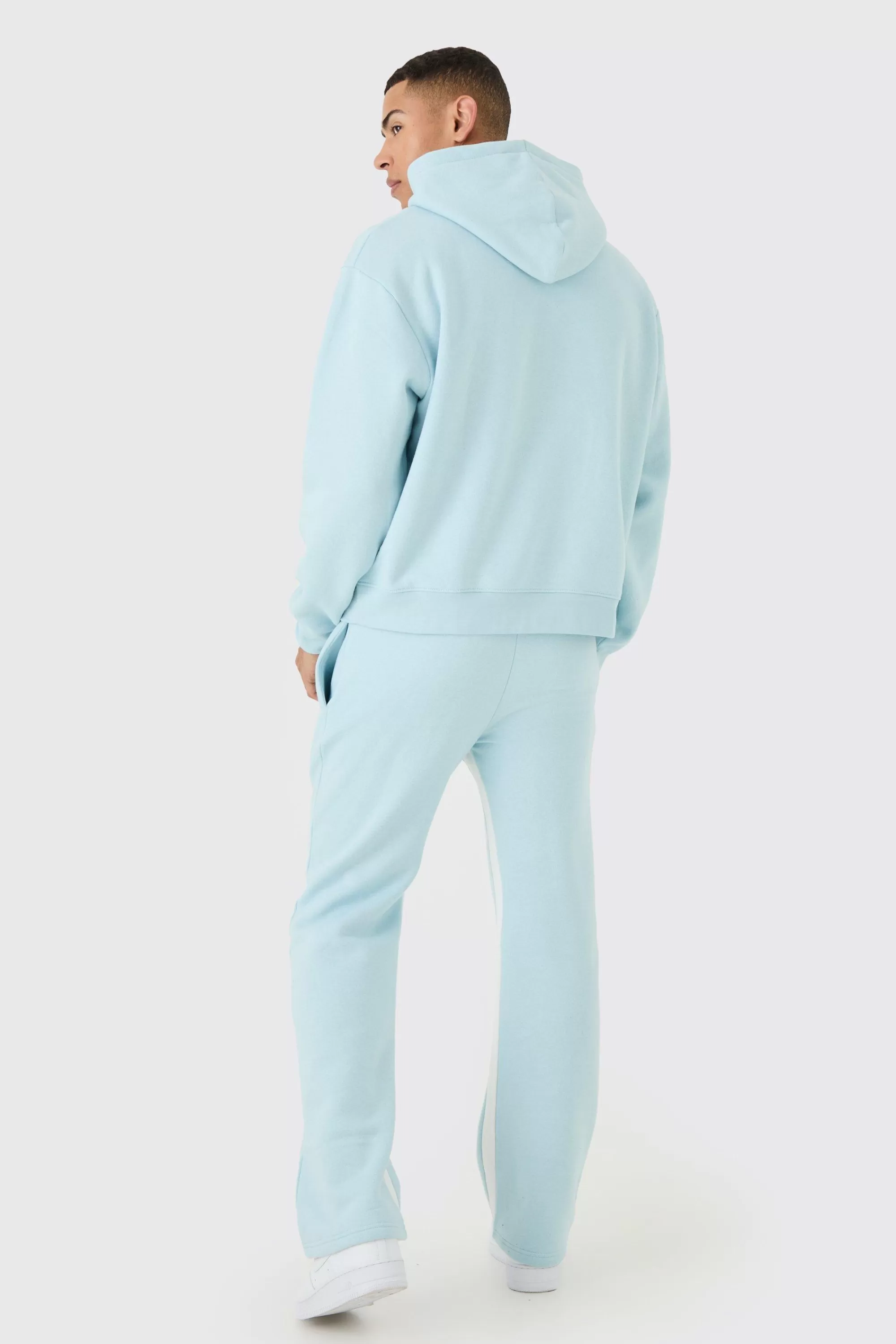 boohooMAN Oversized Boxy Limited Hooded Tracksuit | UK