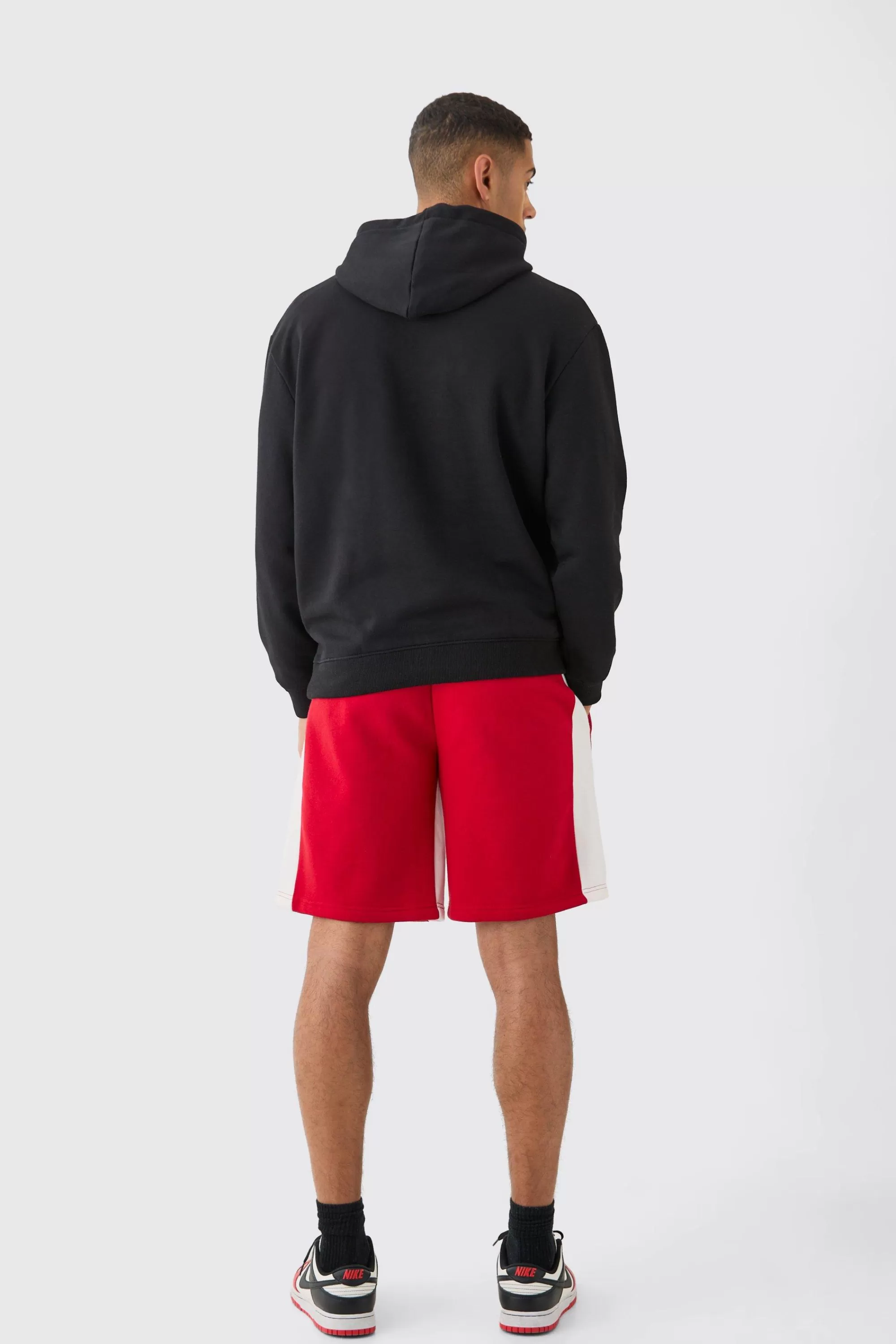 boohooMAN Oversized Chain Stitch Man Embroidered Hoodie | UK