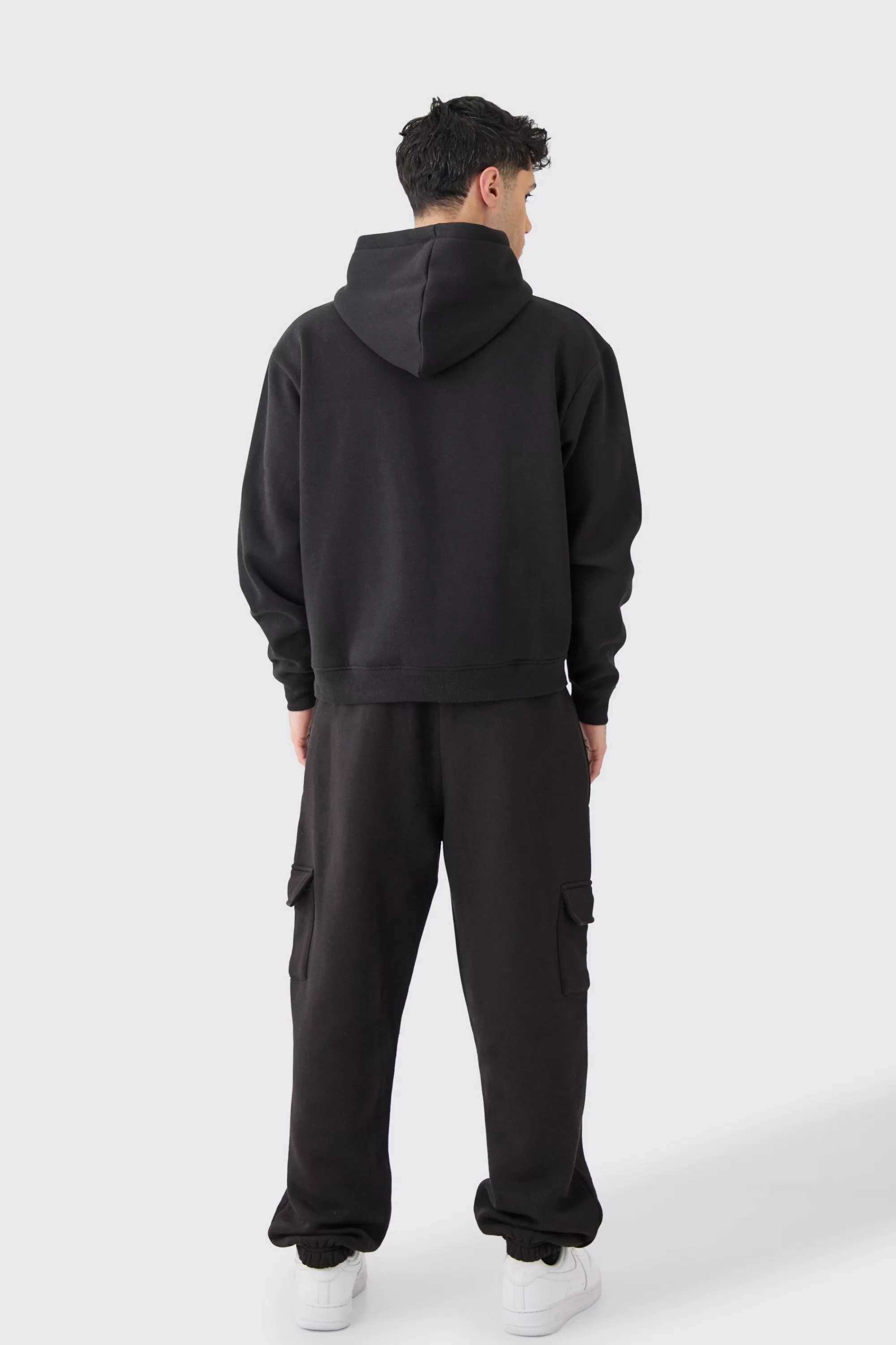boohooMAN Oversized Fit Cargo Jogger | UK
