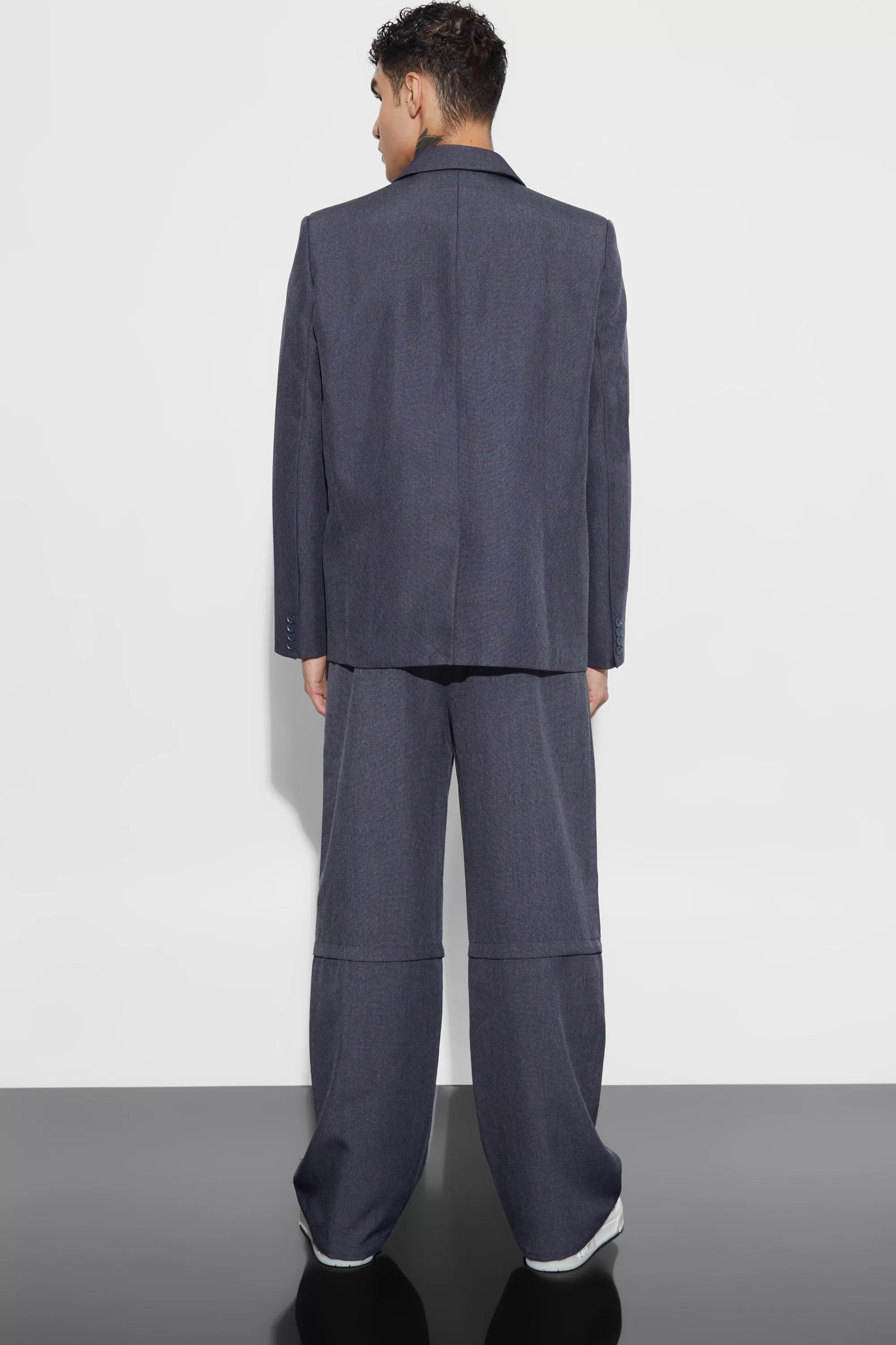 boohooMAN Oversized Fit Limited Collection Suit | UK