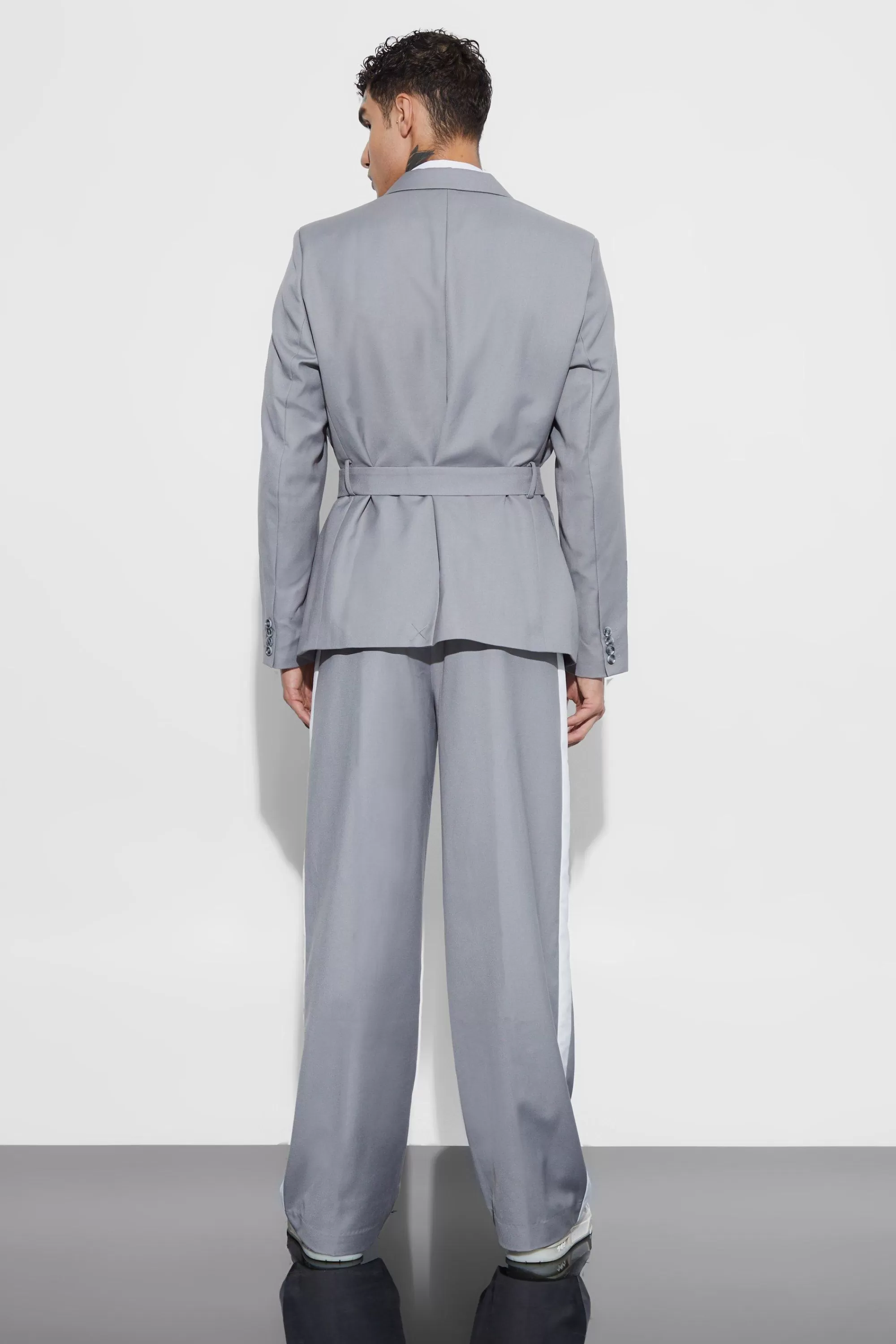 boohooMAN Oversized Fit Limited Collection Suit | UK