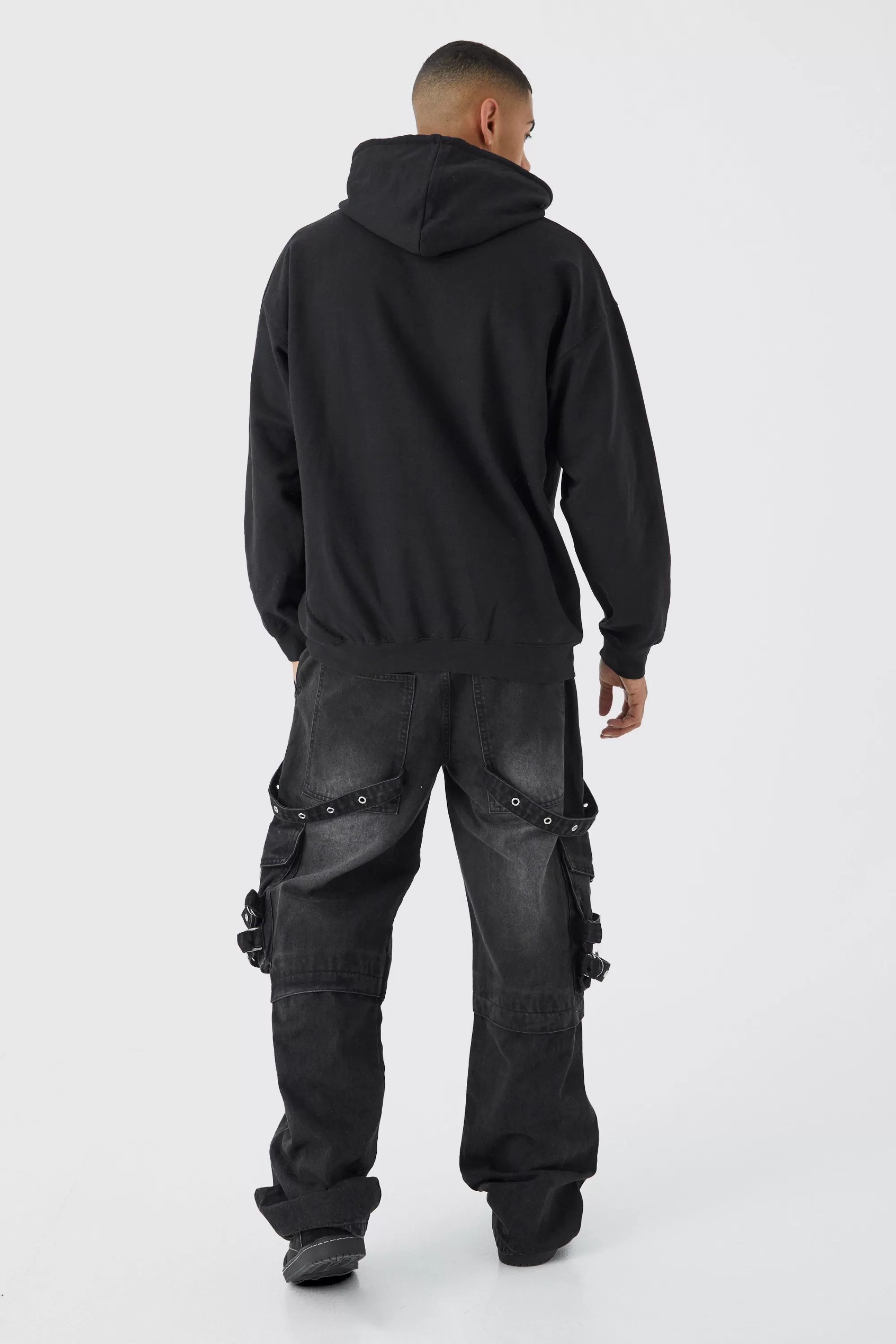 boohooMAN Oversized Lil Wayne License Hoodie | UK