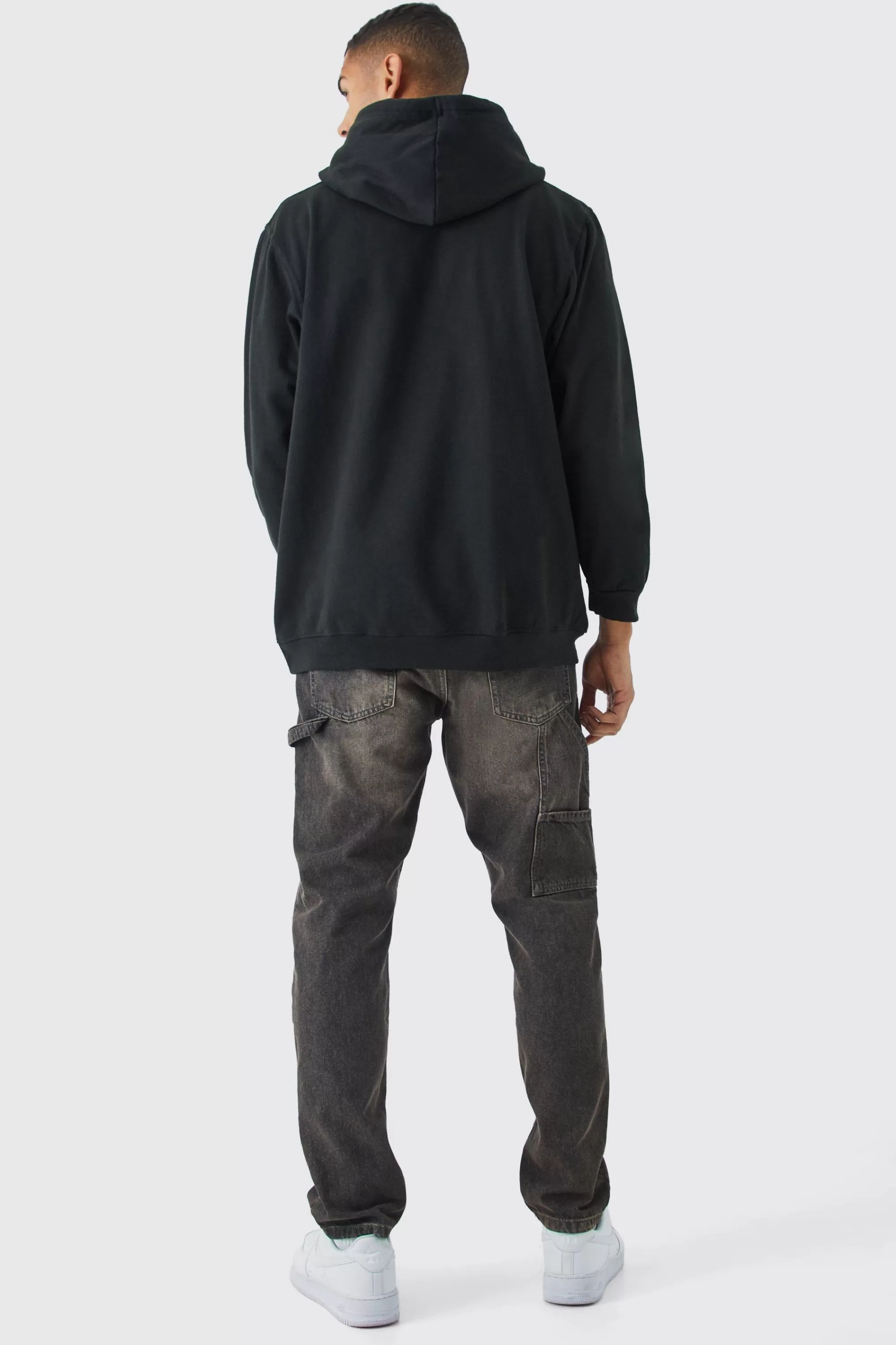 boohooMAN Oversized Lil Wayne Young Money License Hoodie | UK