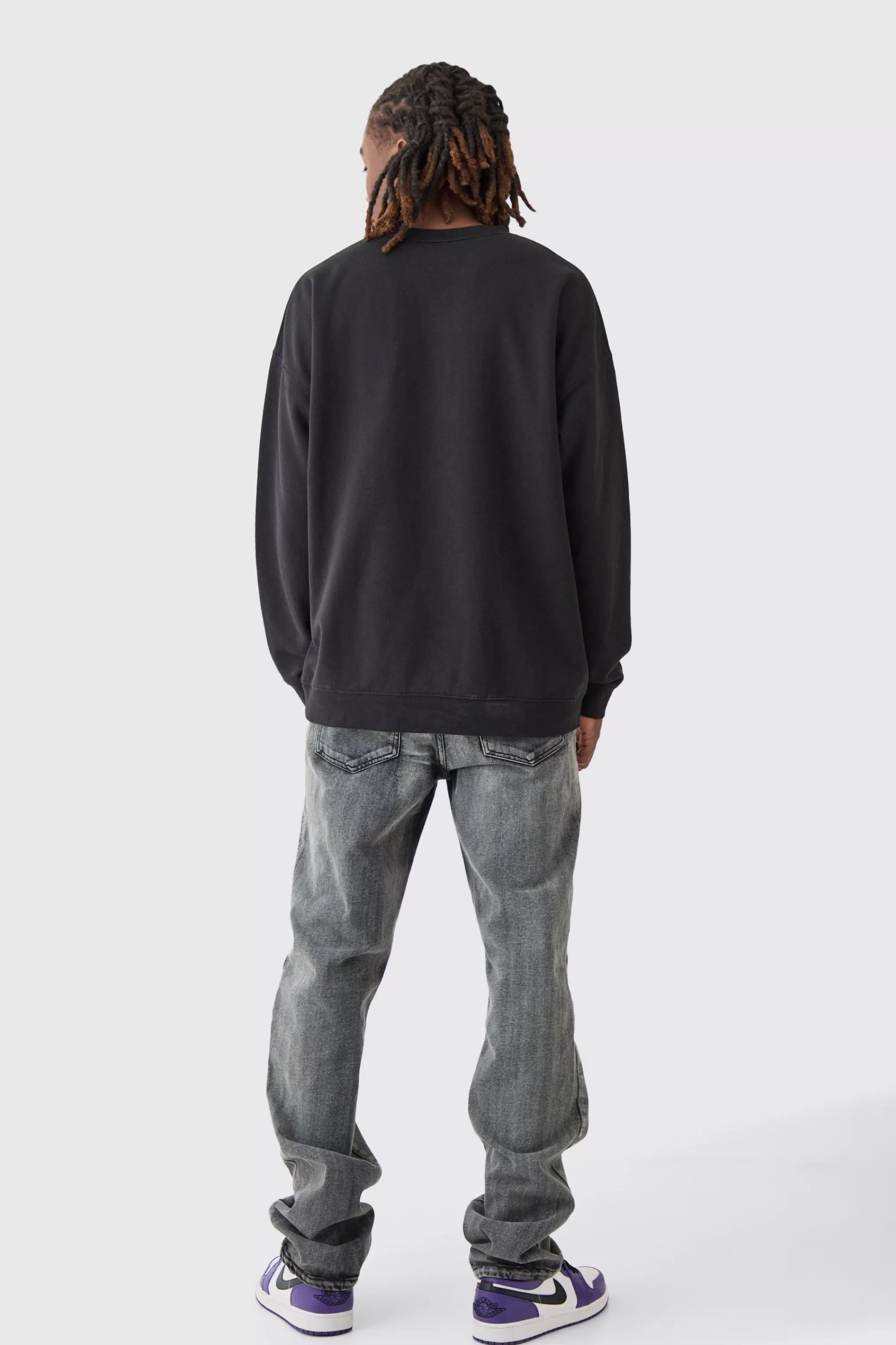 boohooMAN Oversized Louisiana Tigers License Sweatshirt | UK