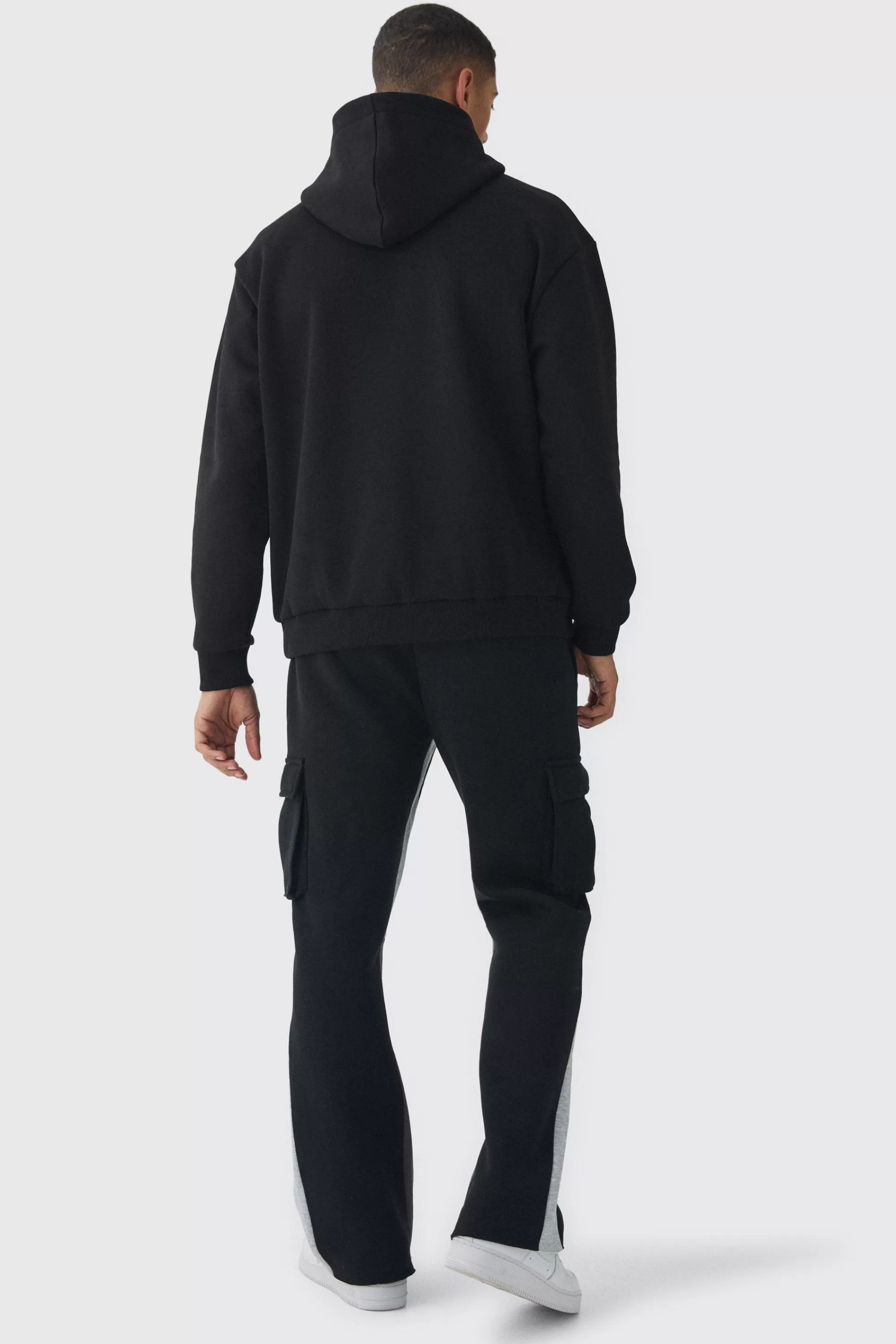 boohooMAN Oversized Over Seams Official Gravestone Graphic Hoodie | UK