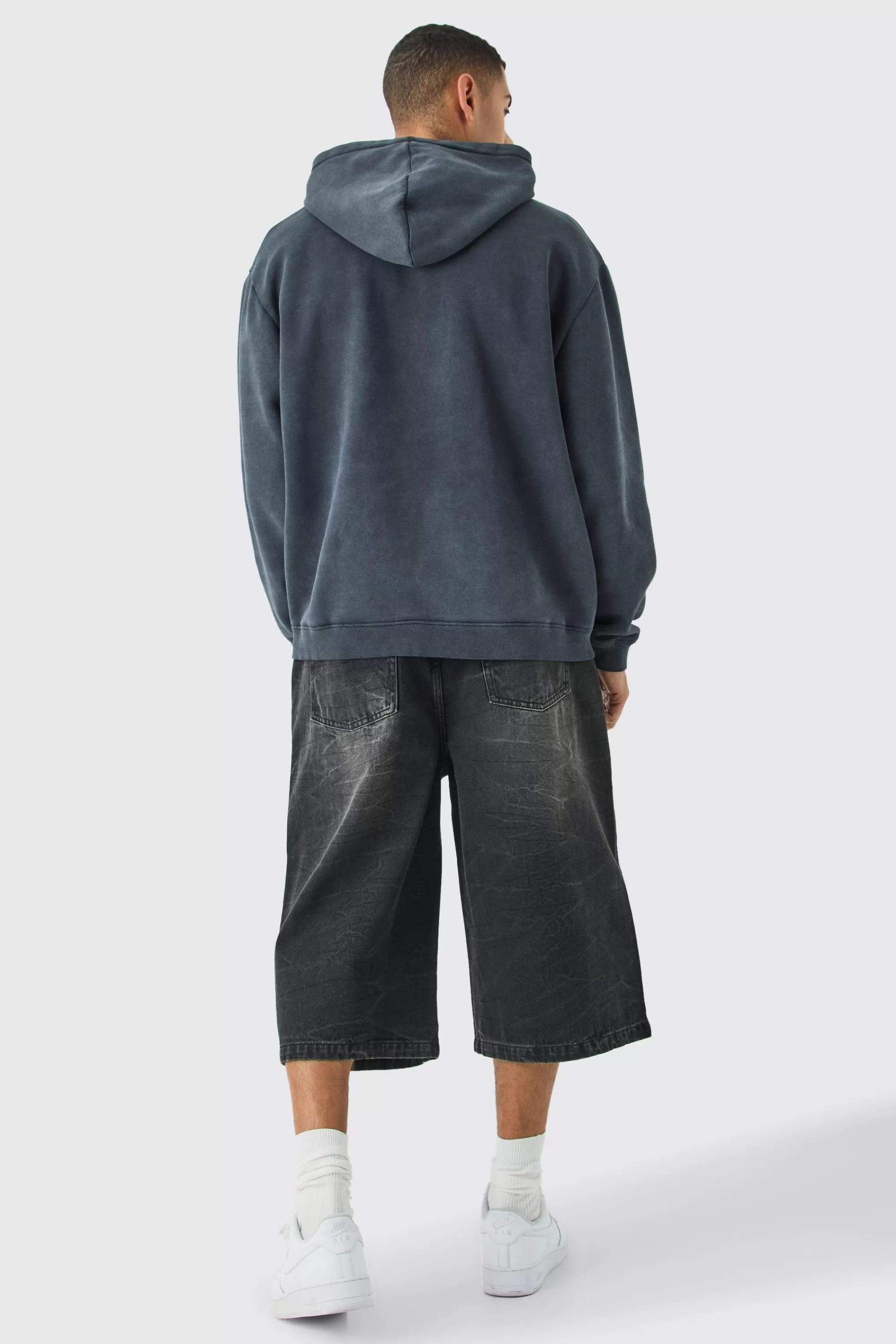 boohooMAN Oversized Paradise Hoodie | UK