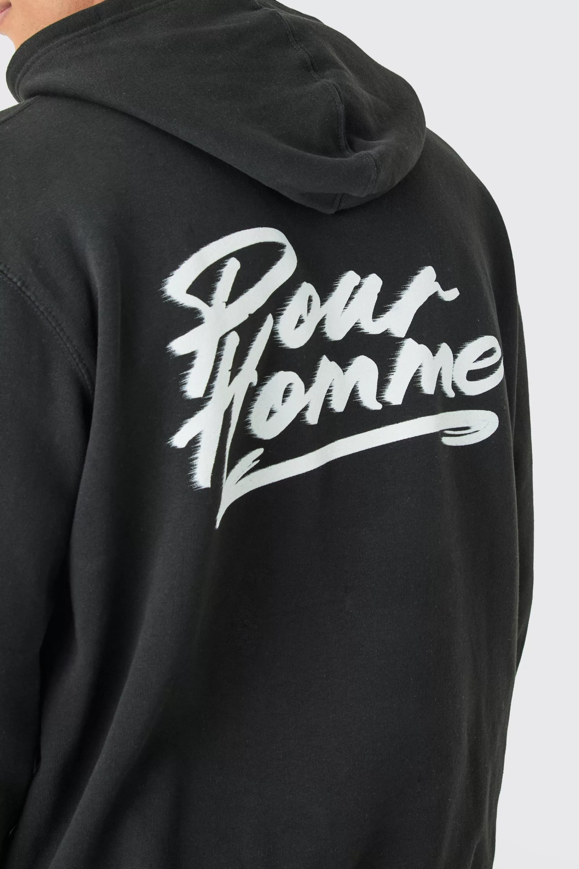 boohooMAN Oversized Pour Homme Hoodie | UK