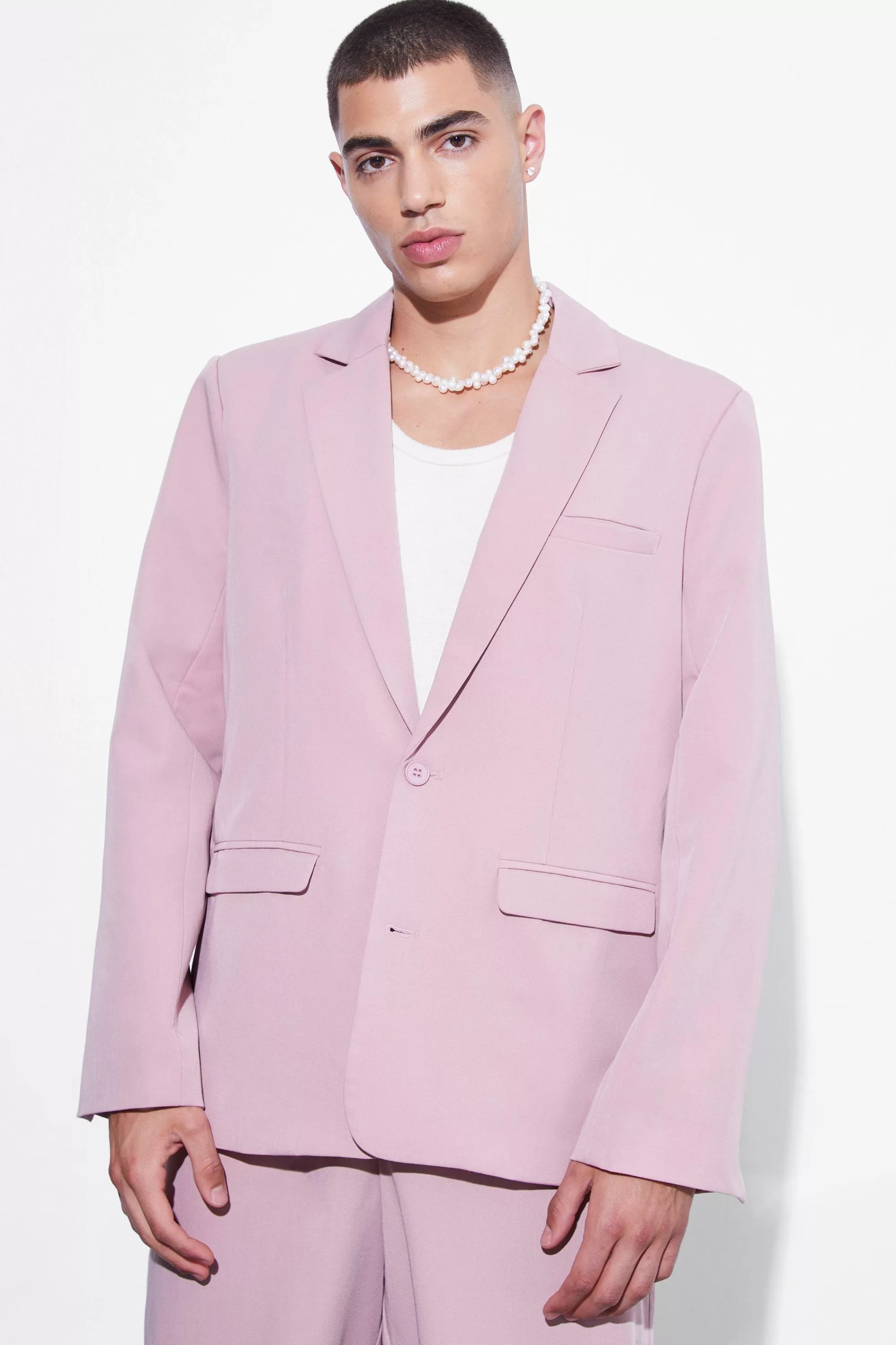 boohooMAN Oversized Single Breasted Suit | UK